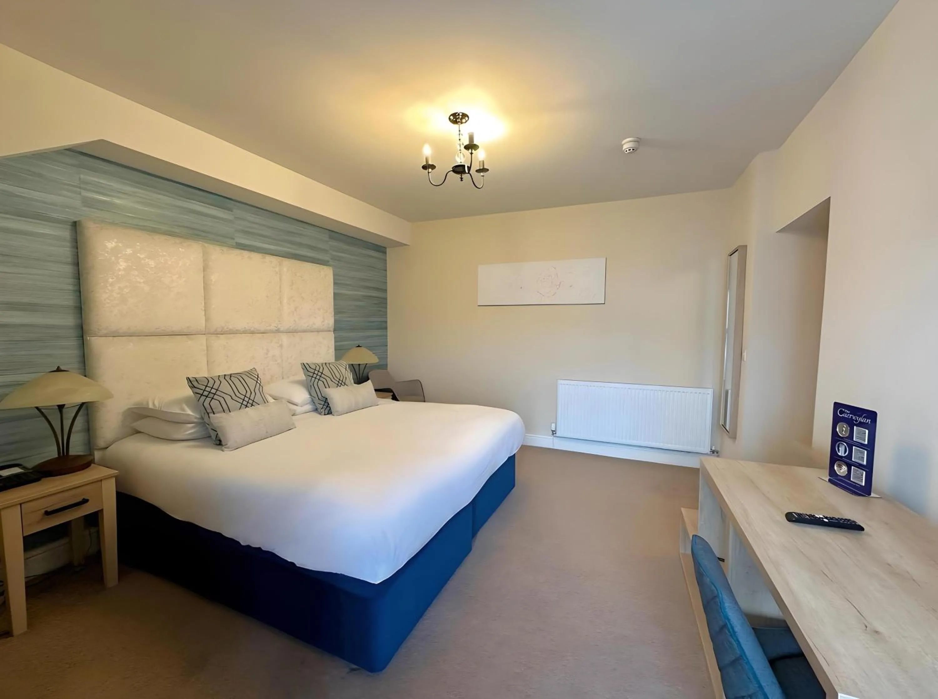 Bed in Caerwylan Hotel