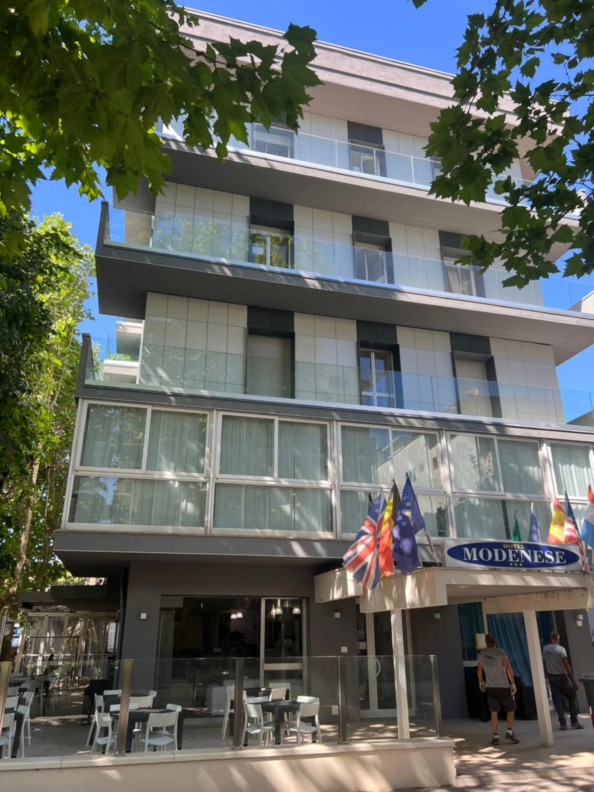 Property building in Hotel Modenese