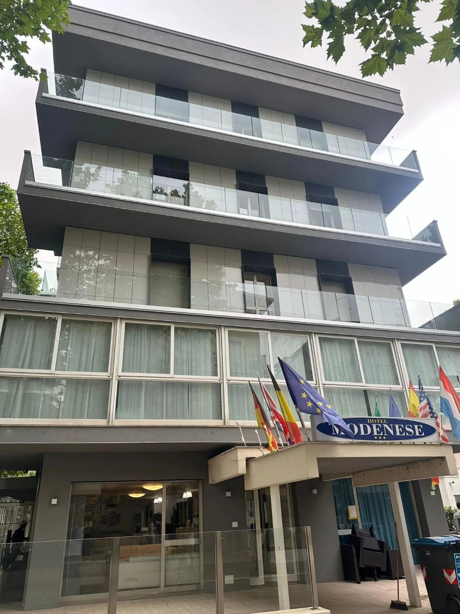 Property building in Hotel Modenese