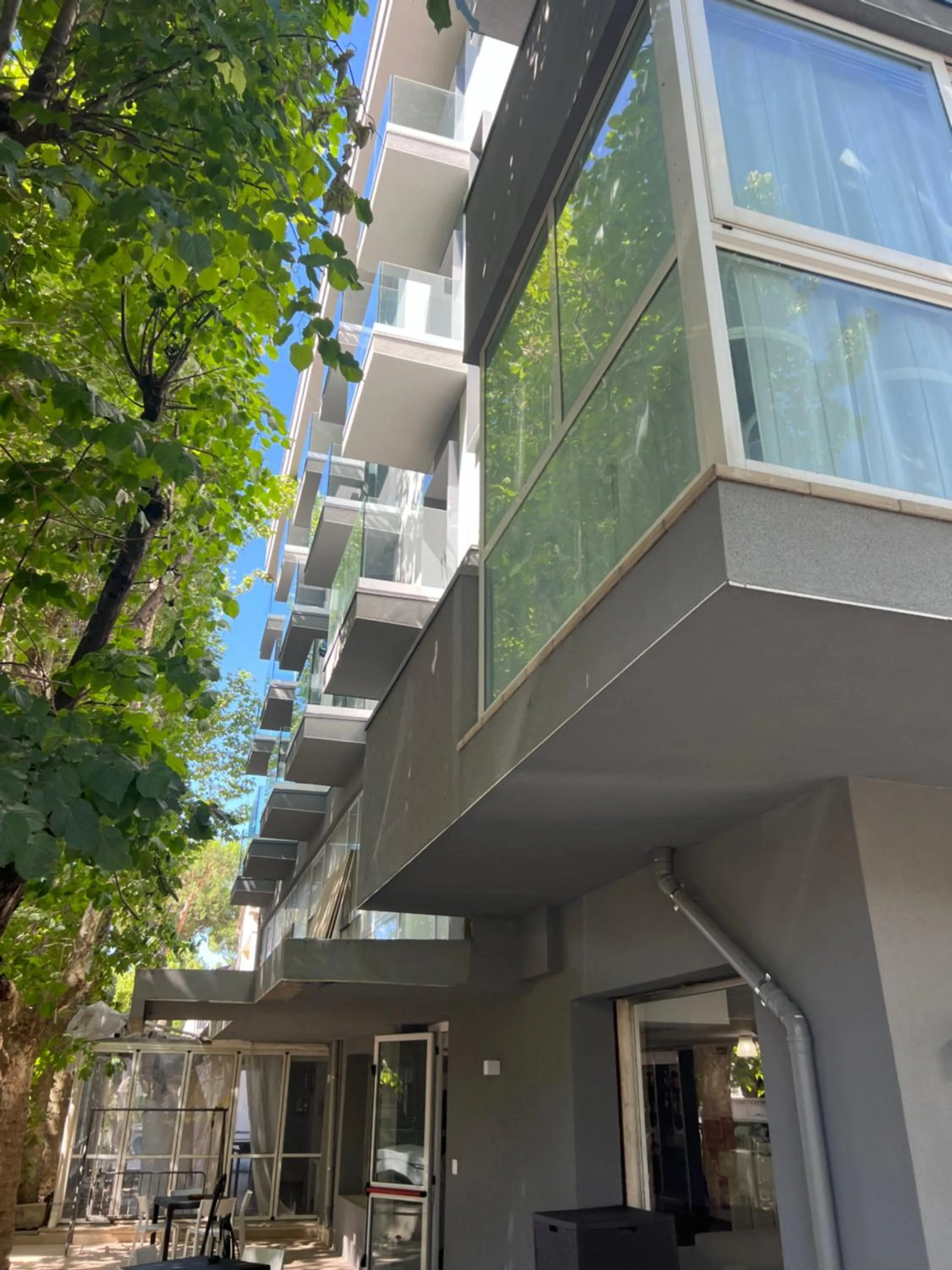 Property building in Hotel Modenese