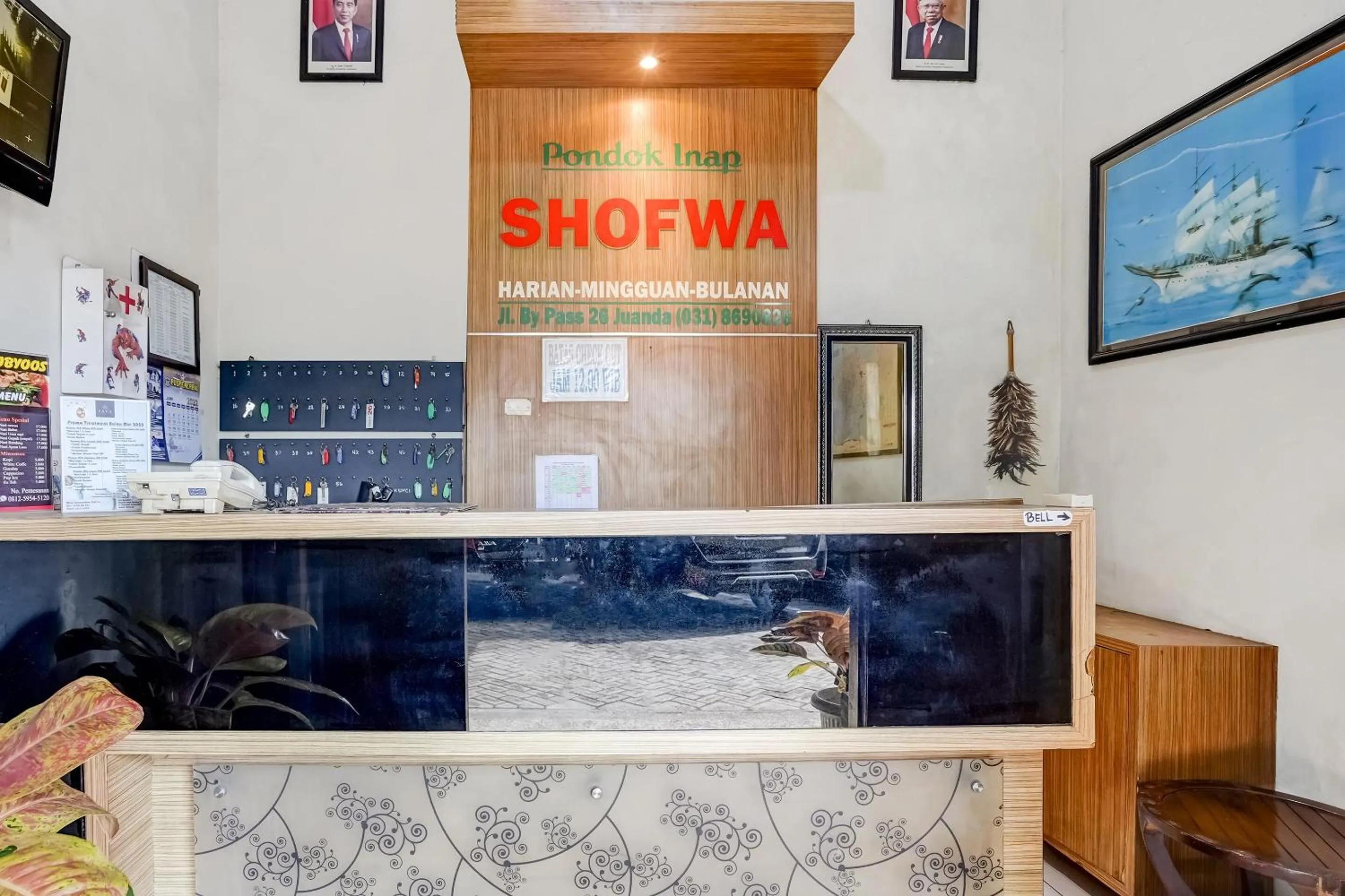 Lobby or reception in OYO 91292 Pondok Inap Shofwa 1