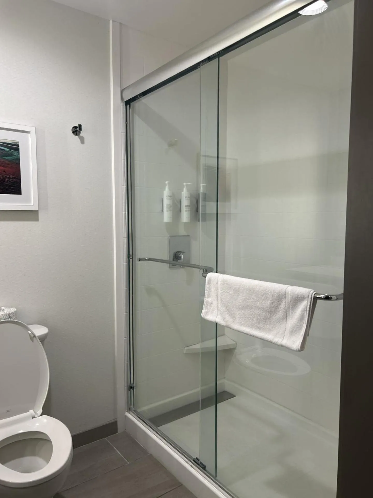 Shower in Hilton Garden Inn Biloxi