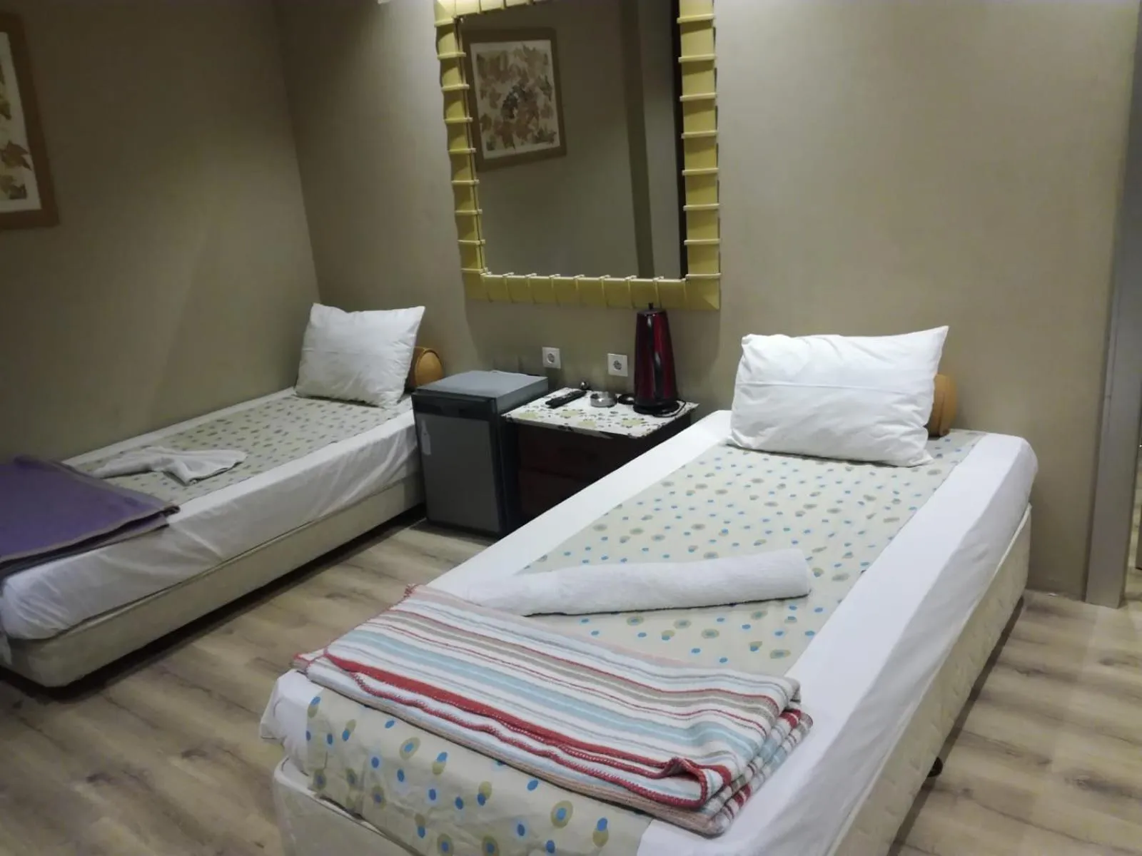 Bed in Gvar Apart Hotel