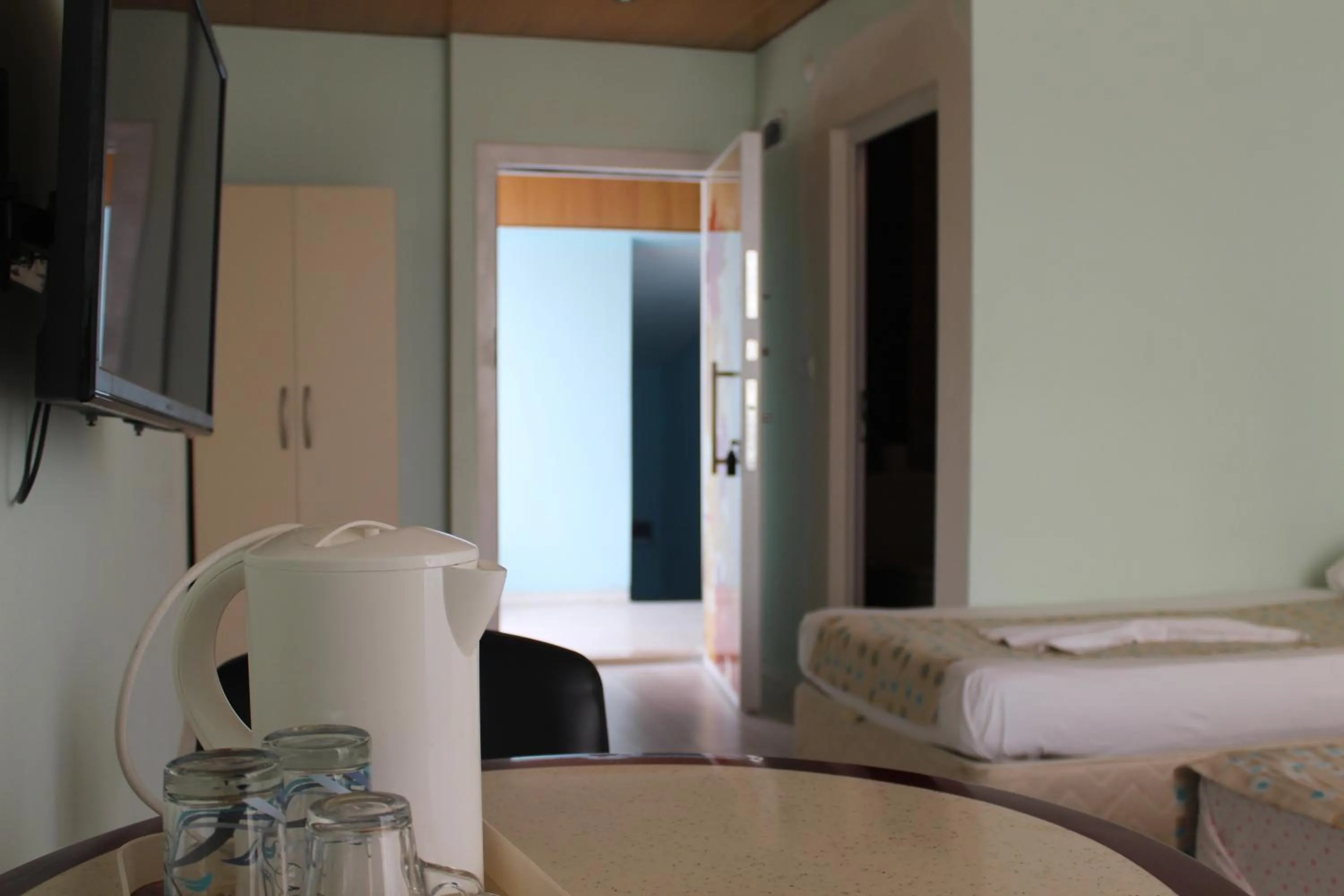 Bed in Gvar Apart Hotel