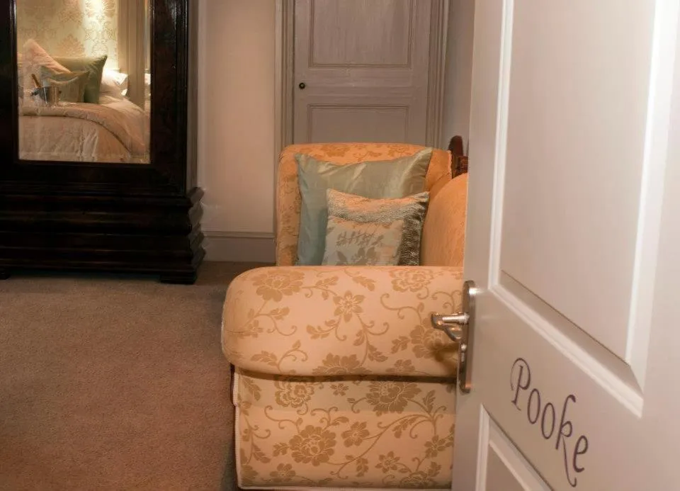 Seating area in The George Inn