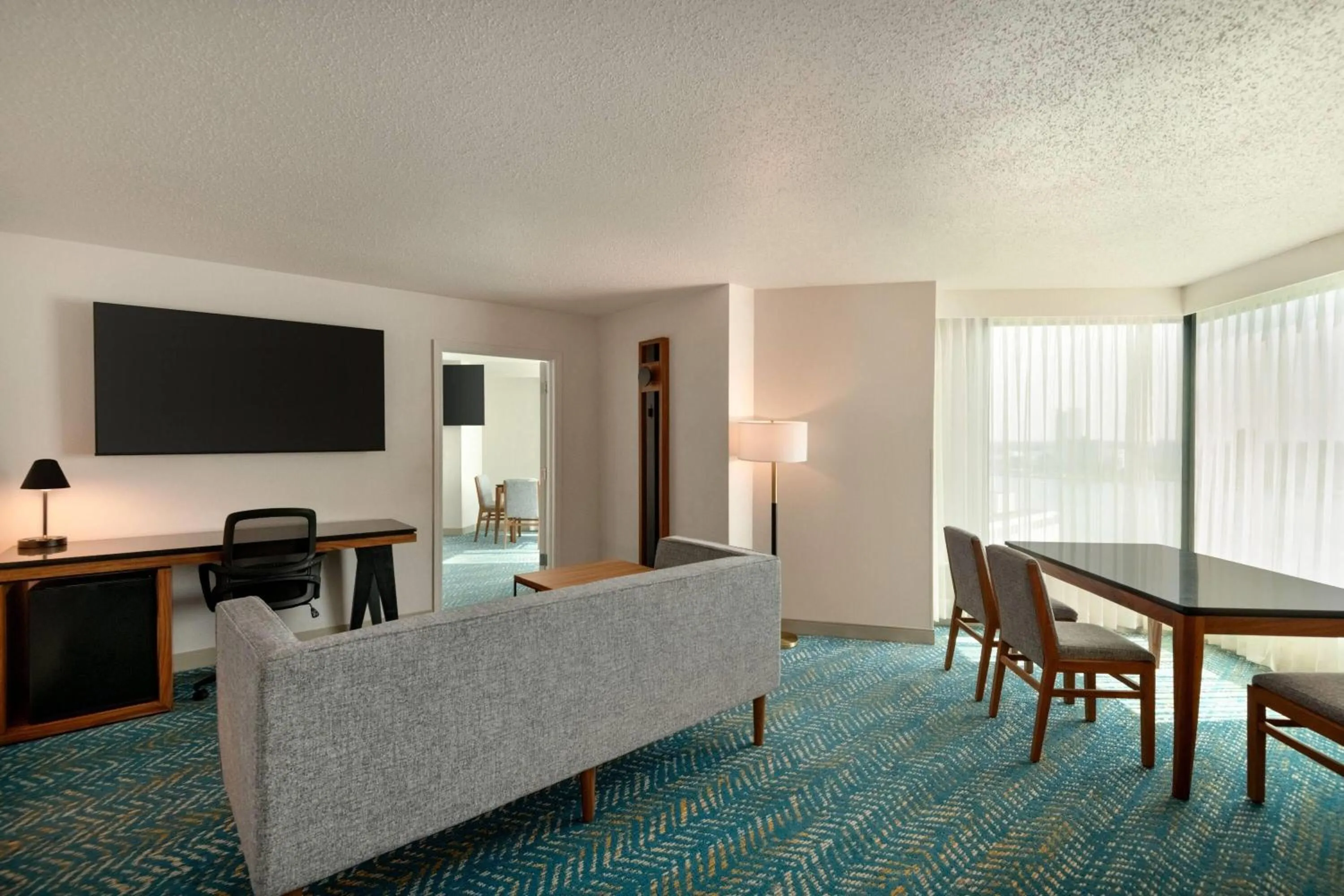 Photo of the whole room, Bed in Fort Pontchartrain Detroit, a Wyndham Hotel