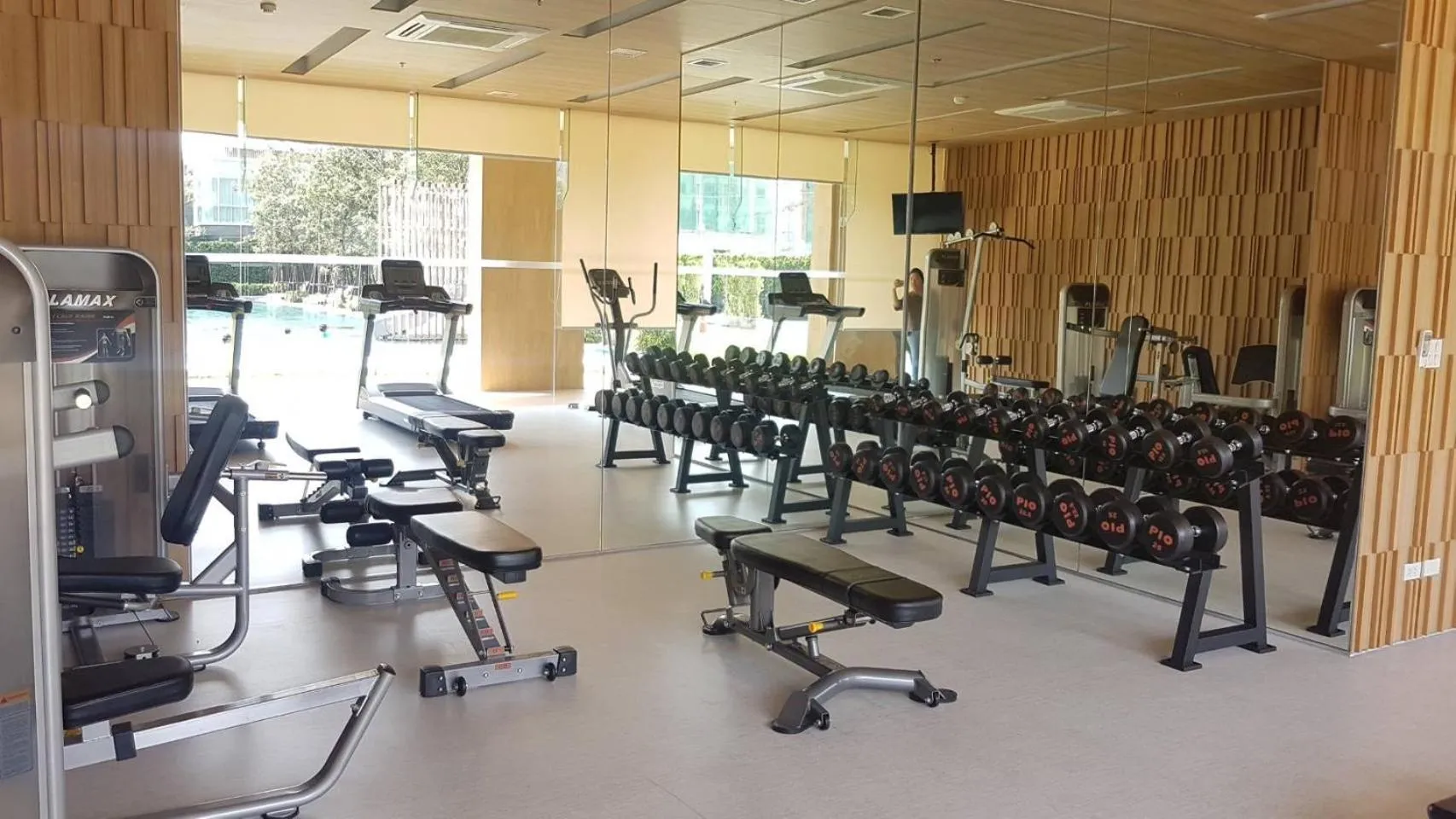 Fitness centre/facilities in Veranda residence pattaya By Kzy