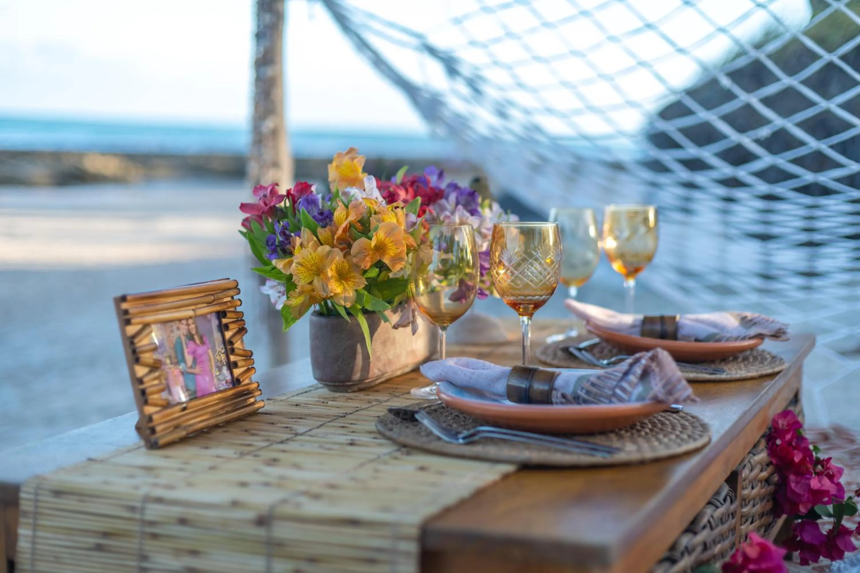 Dinner in Pontal dos Carneiros Beach Bungalows