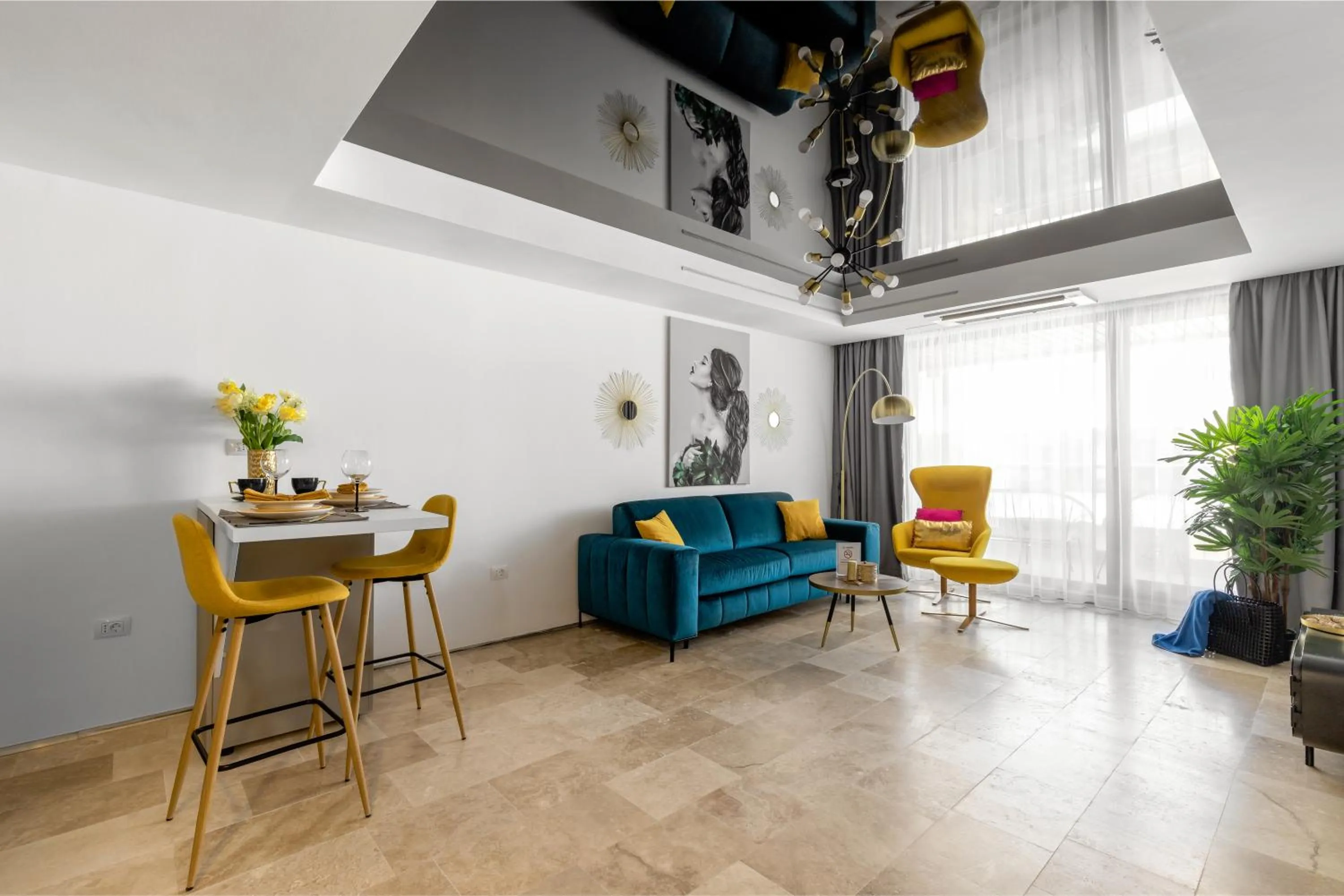 Living room in Novum By the Sea