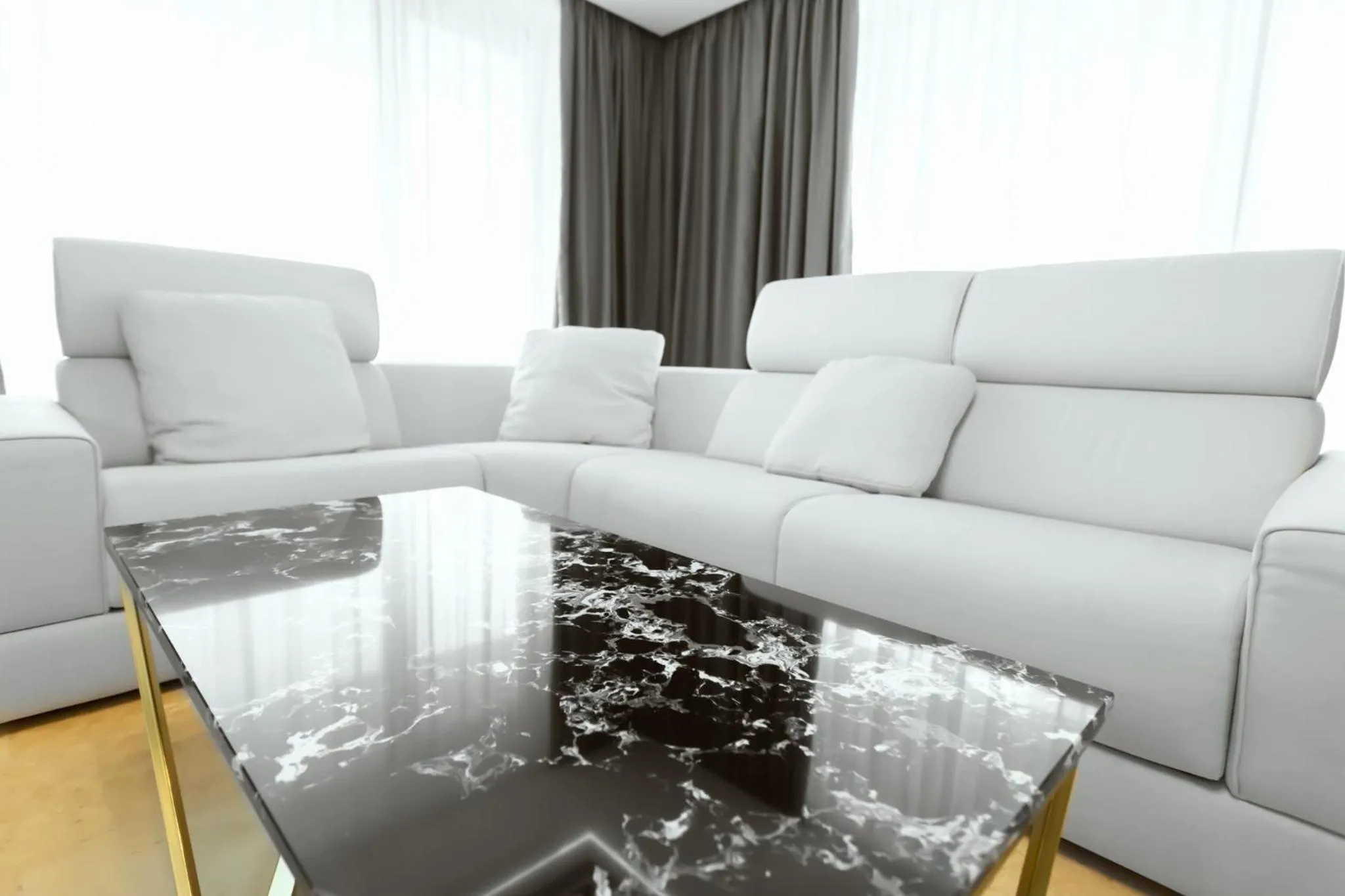 Living room in Novum By the Sea