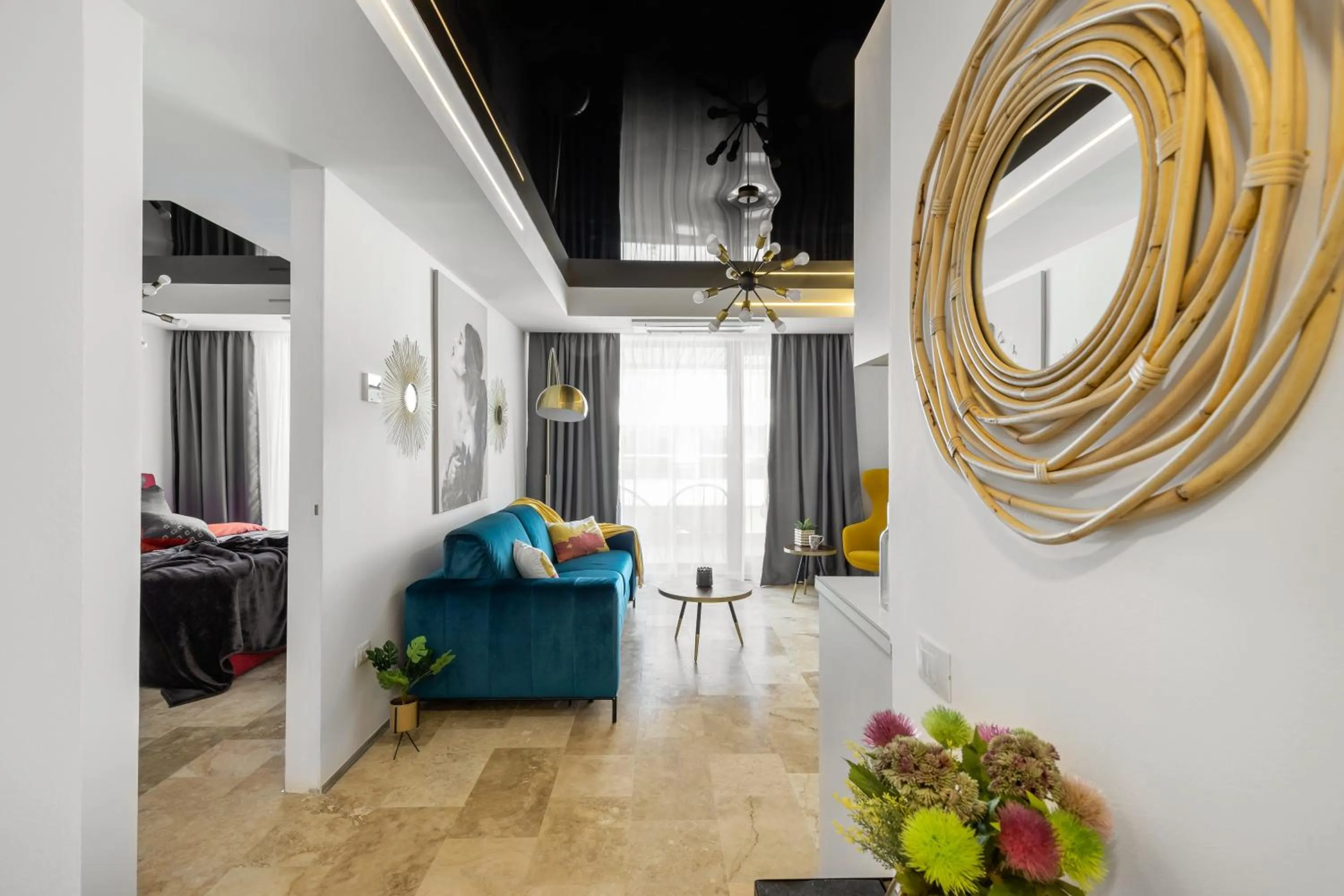 Living room in Novum By the Sea