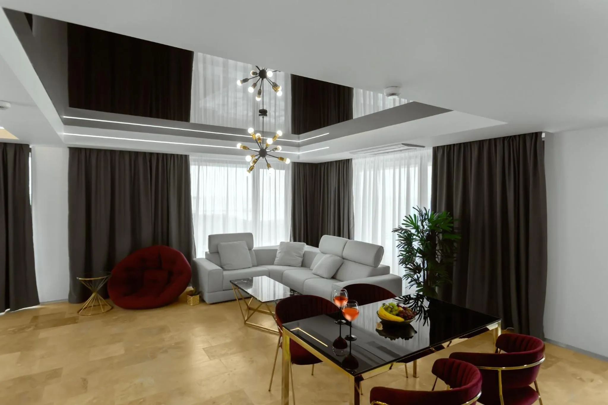 Living room in Novum By the Sea