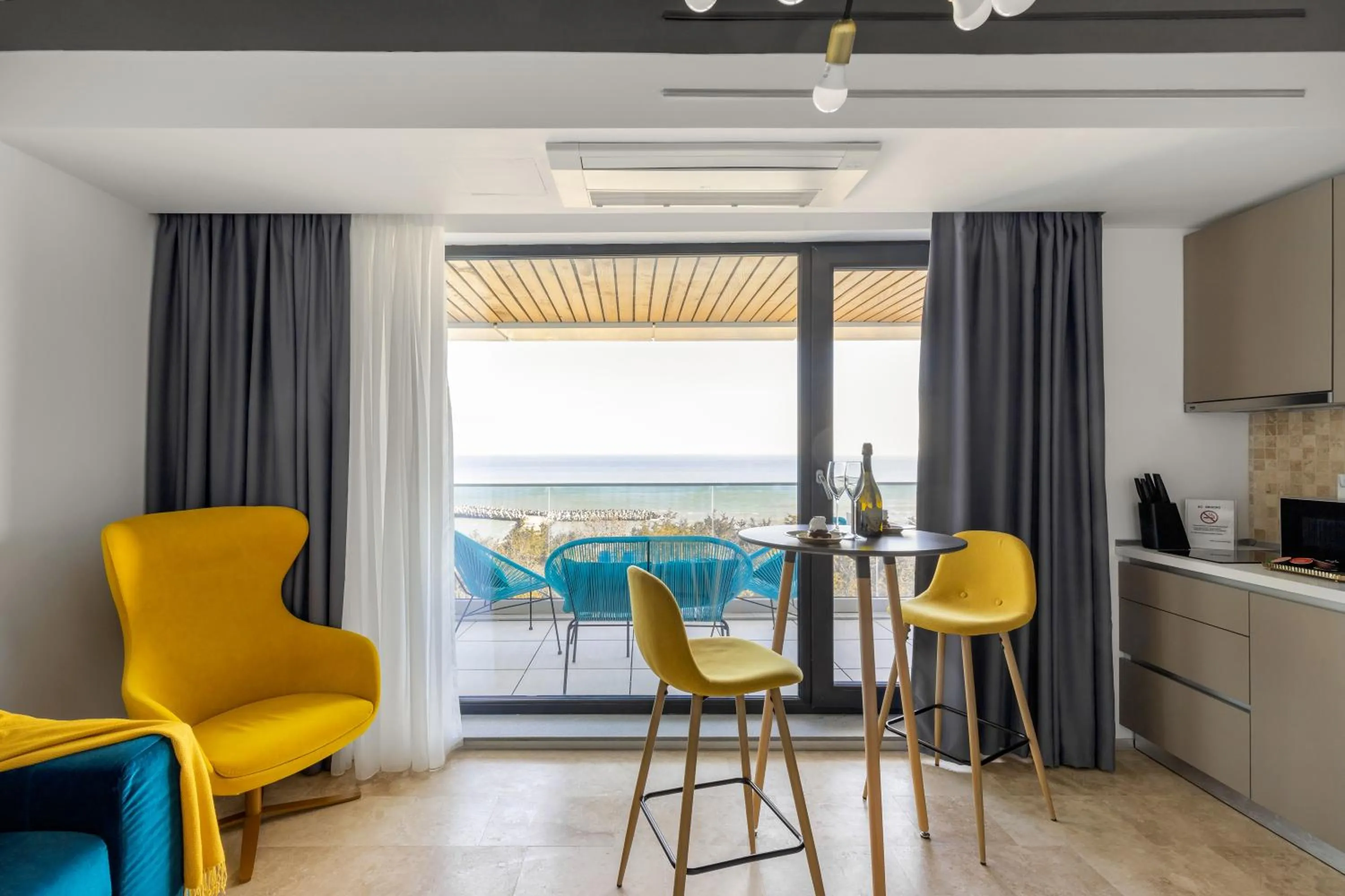 Living room in Novum By the Sea