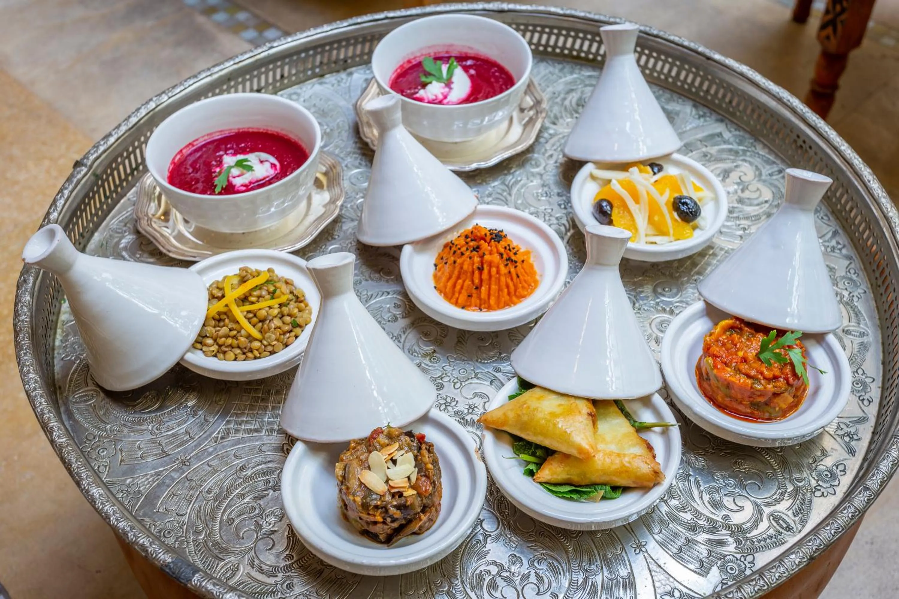 Food in Riad Azoulay