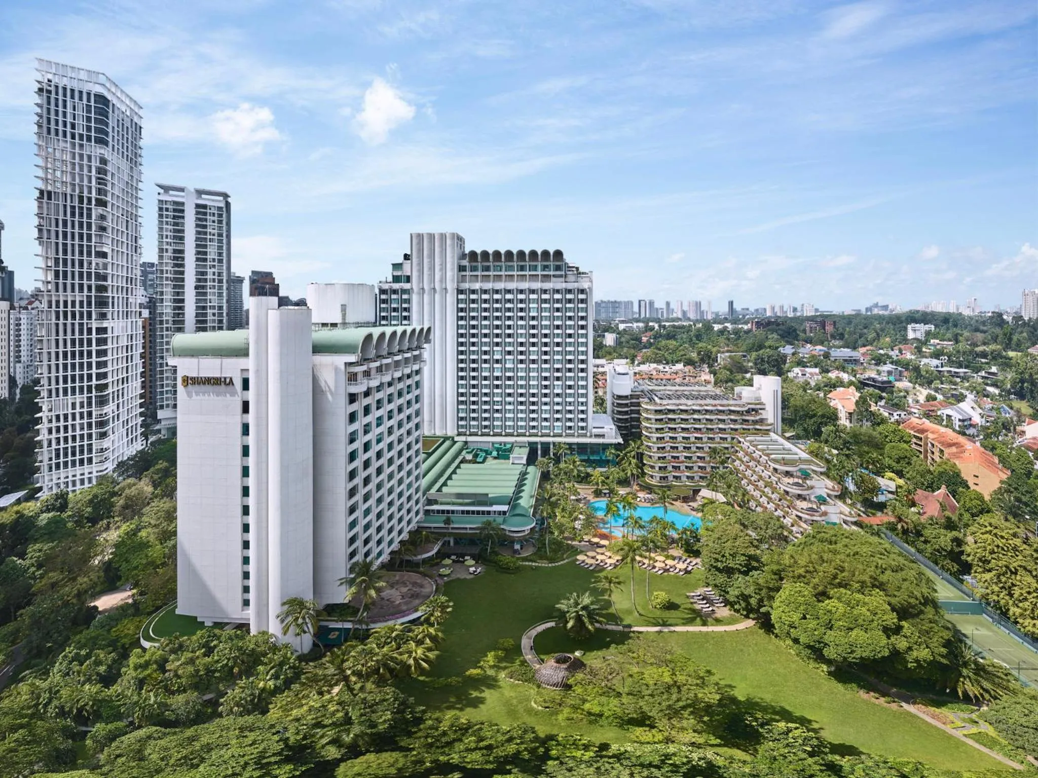Property building in Shangri-La Singapore
