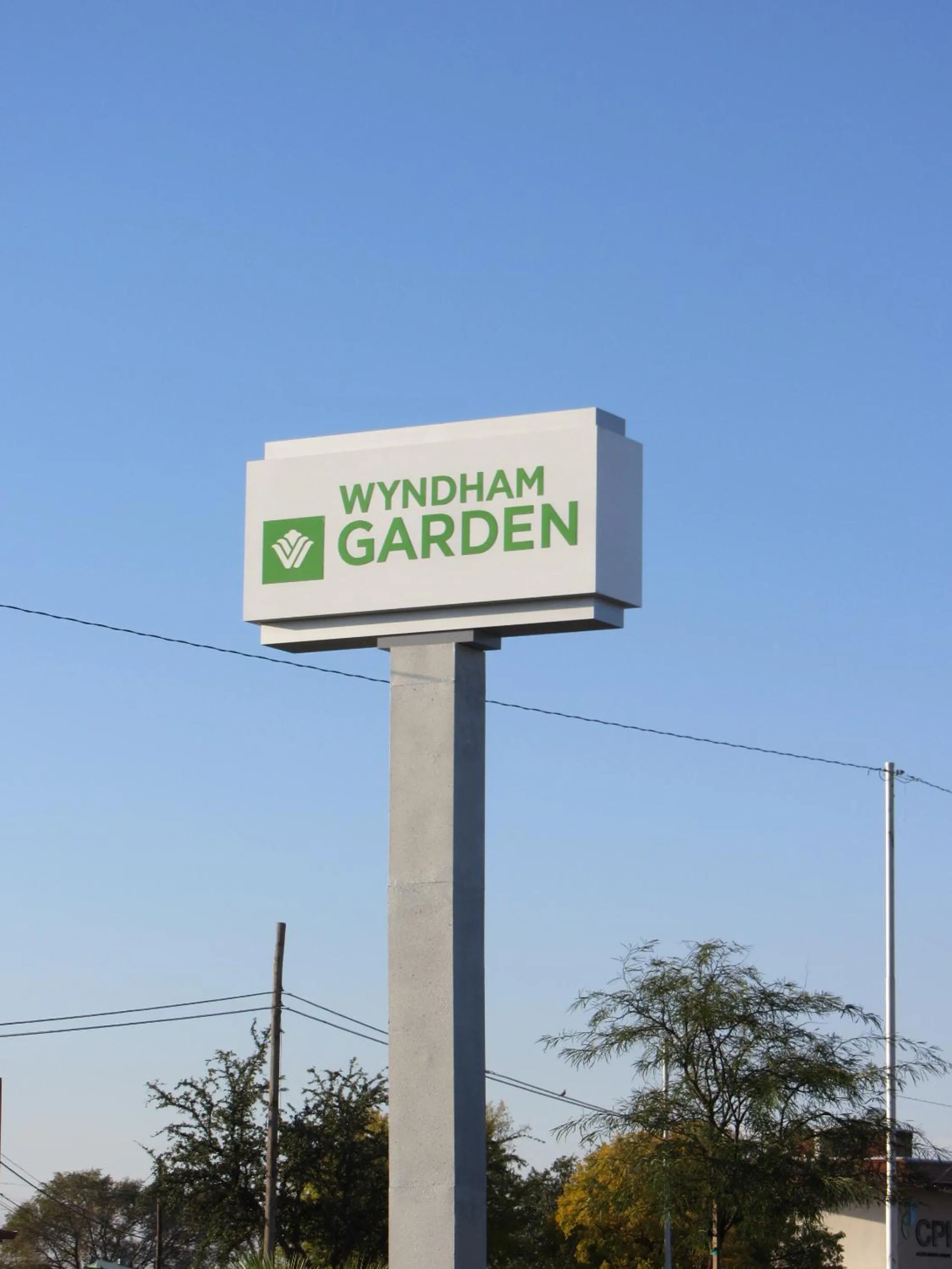 Facade/entrance in Wyndham Garden Midland