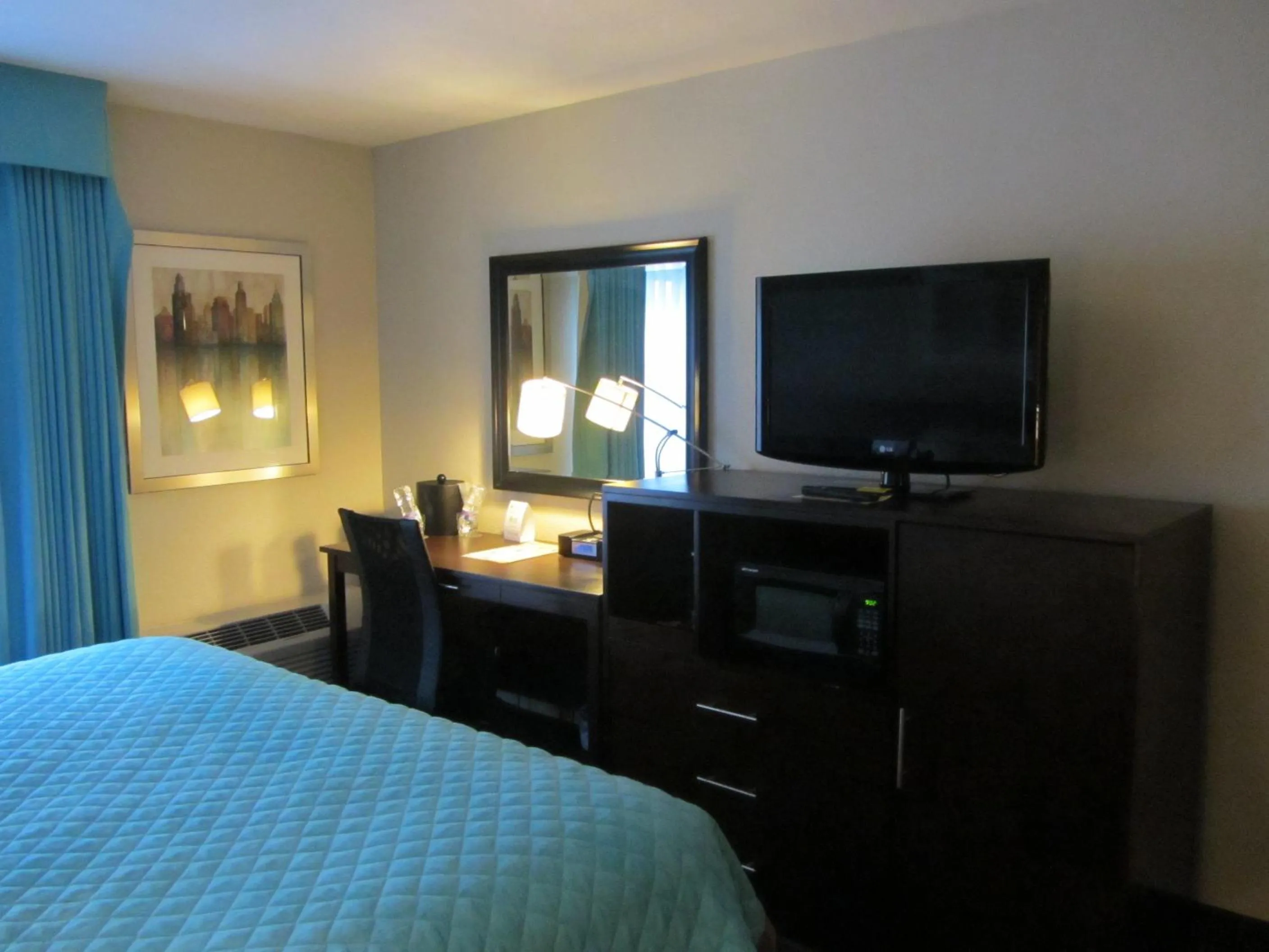 Bedroom in Wyndham Garden Midland