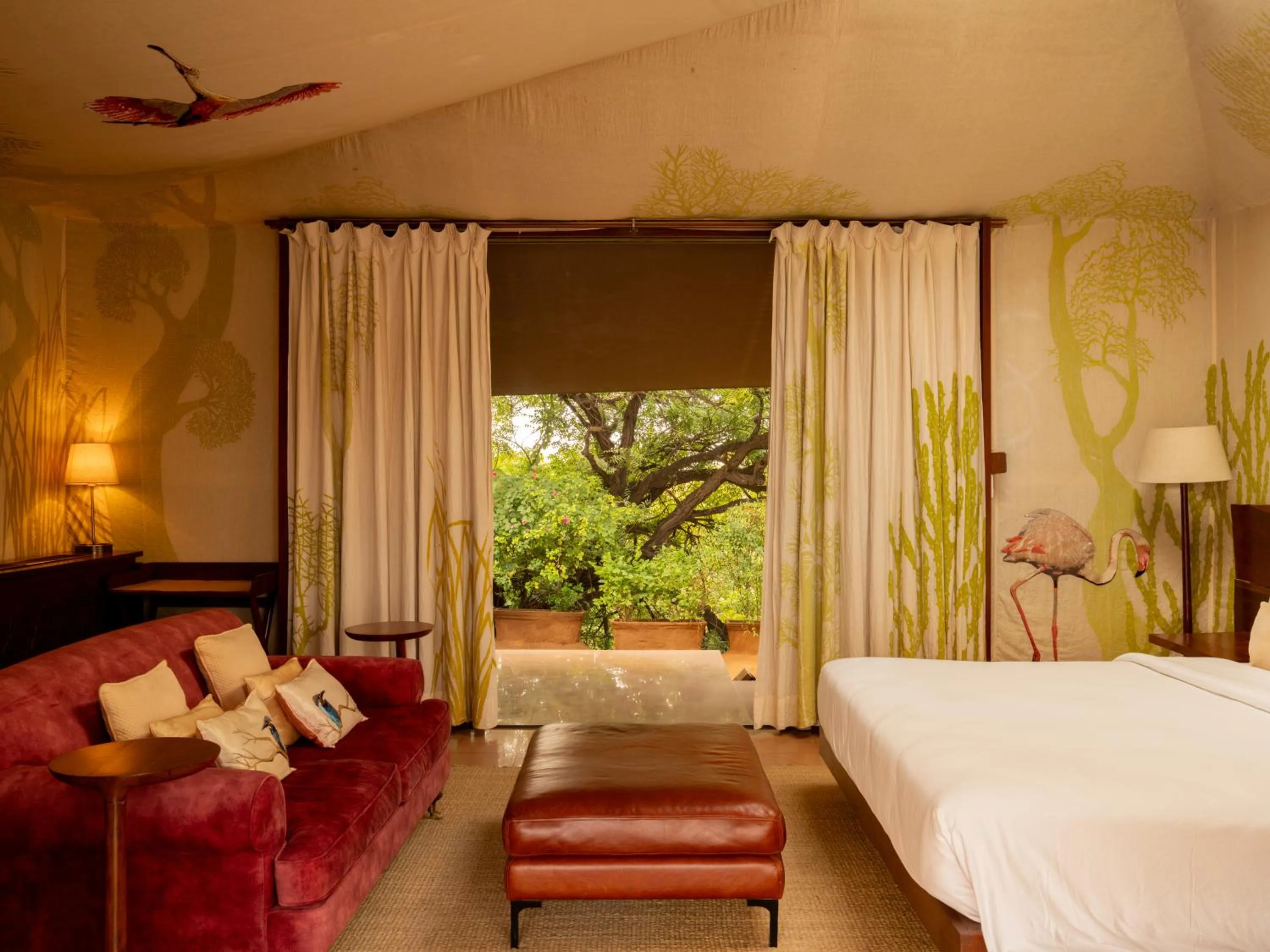 Bedroom, Bed in RAAS Chhatrasagar, Nimaj, District Pali