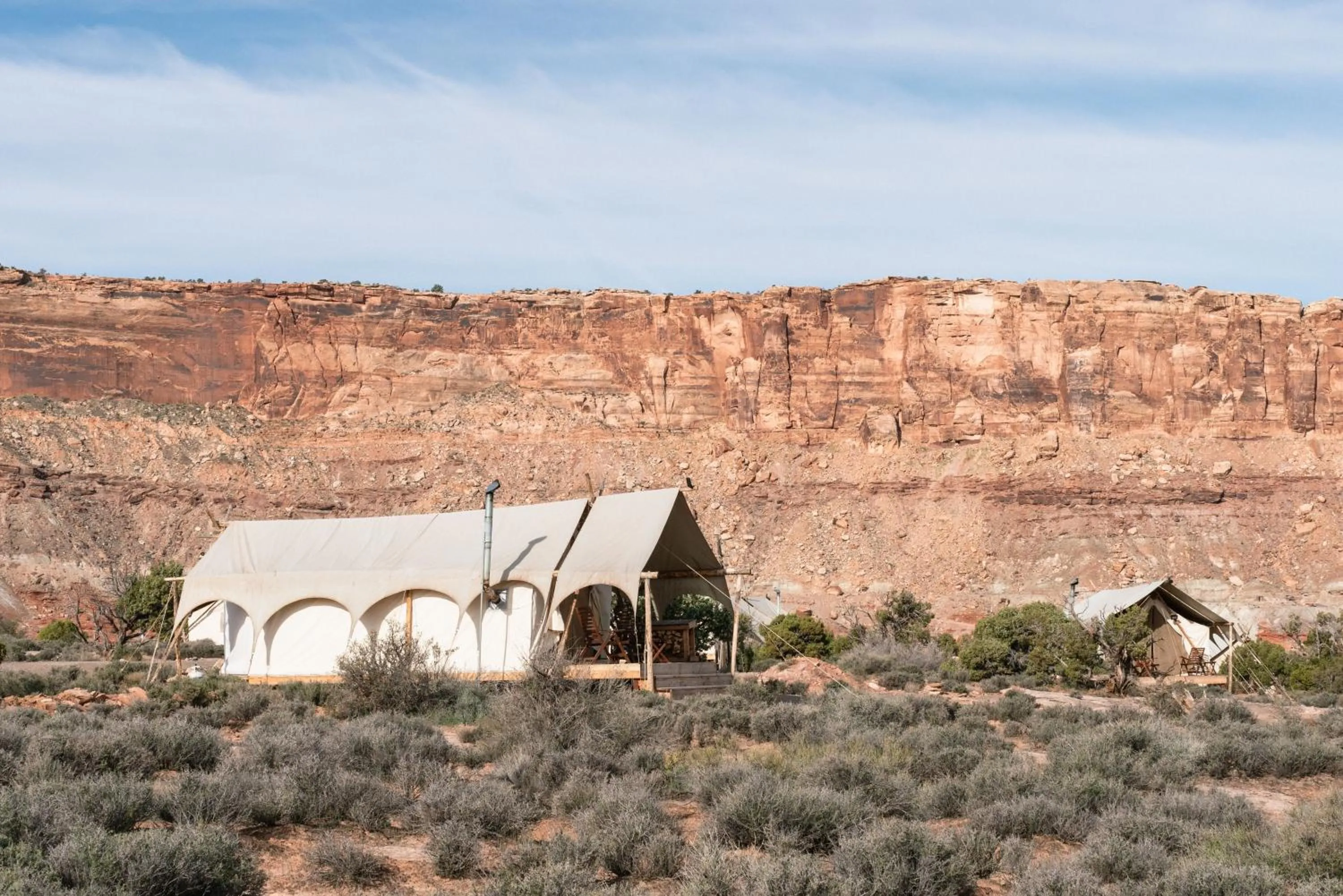 Property building in Under Canvas Moab