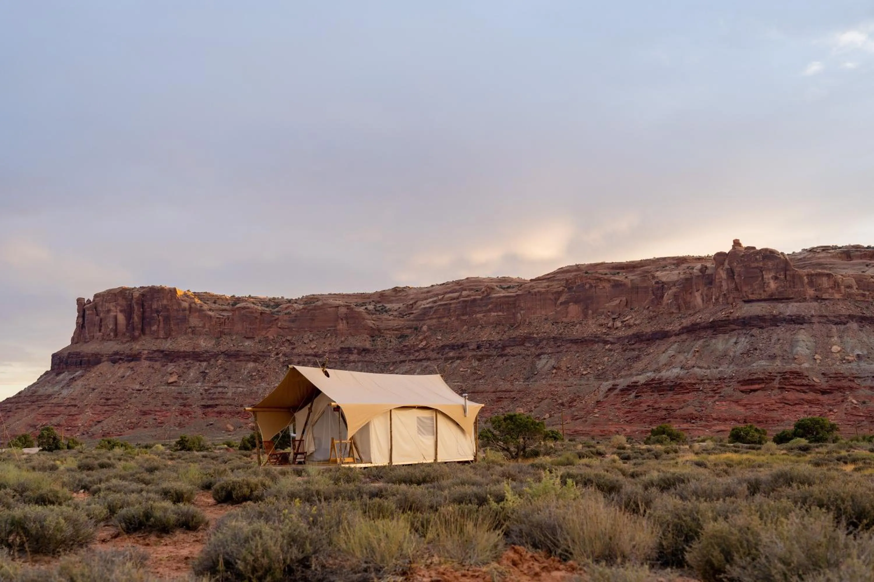 Property building in Under Canvas Moab