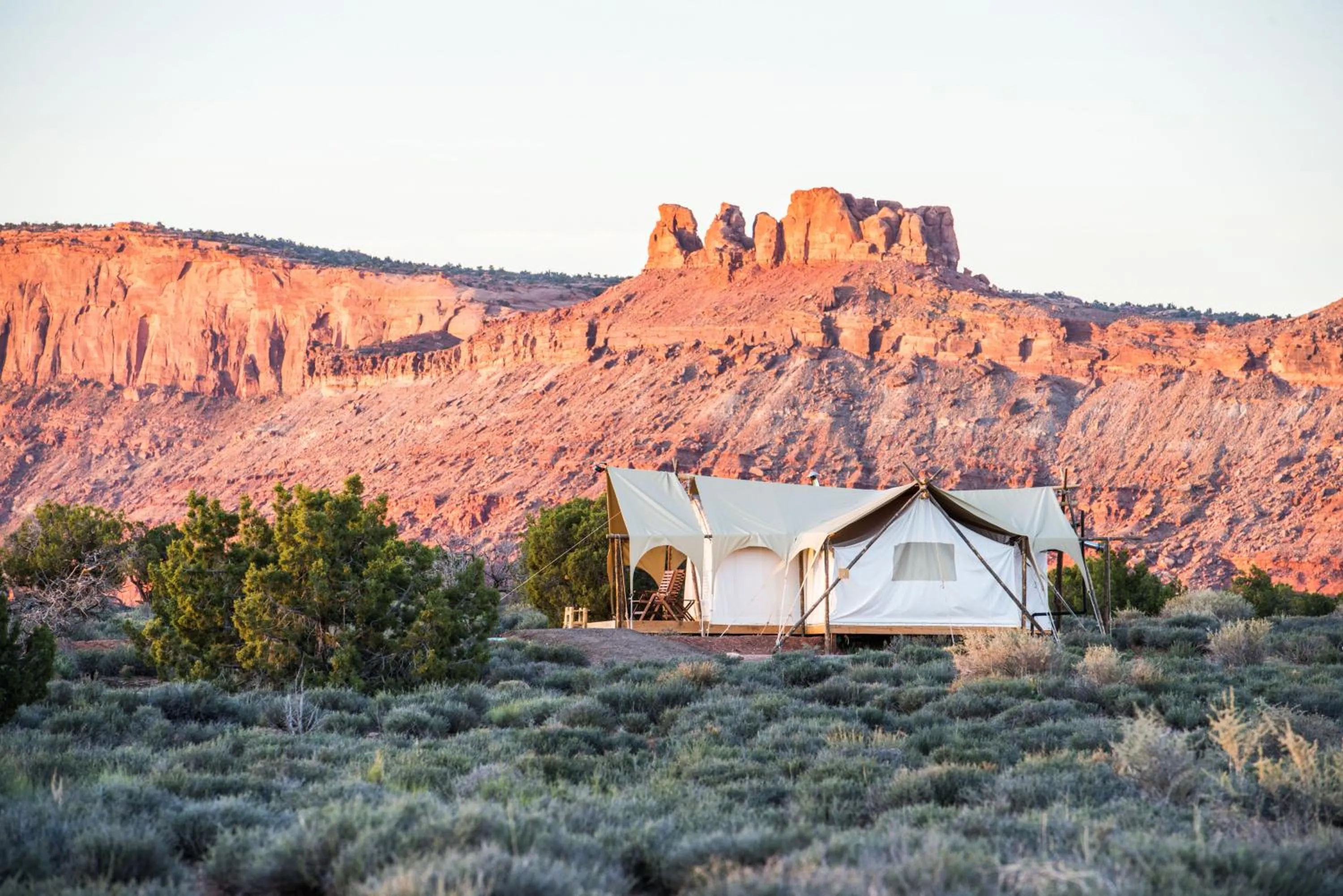 Property building in Under Canvas Moab