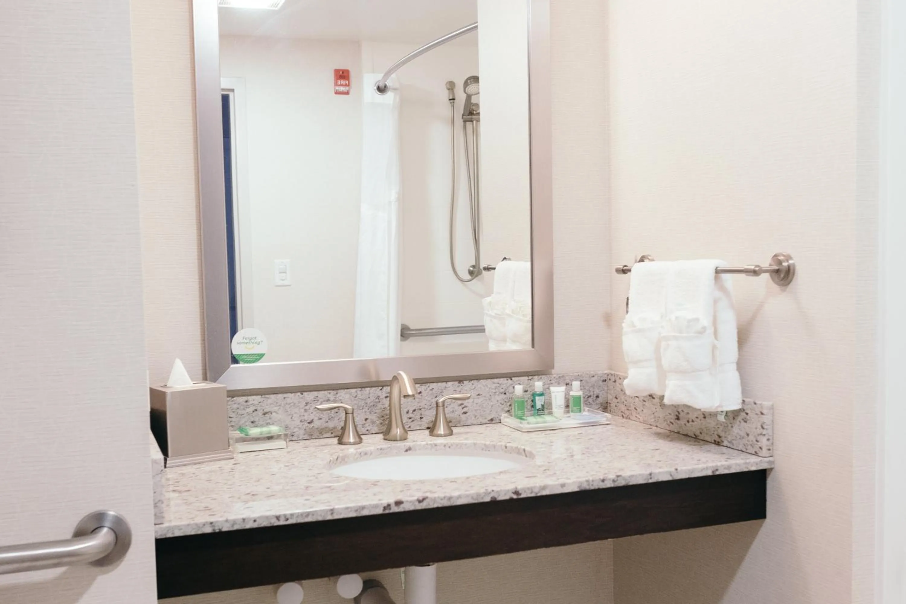 Bathroom in Holiday Inn and Suites East Peoria by IHG