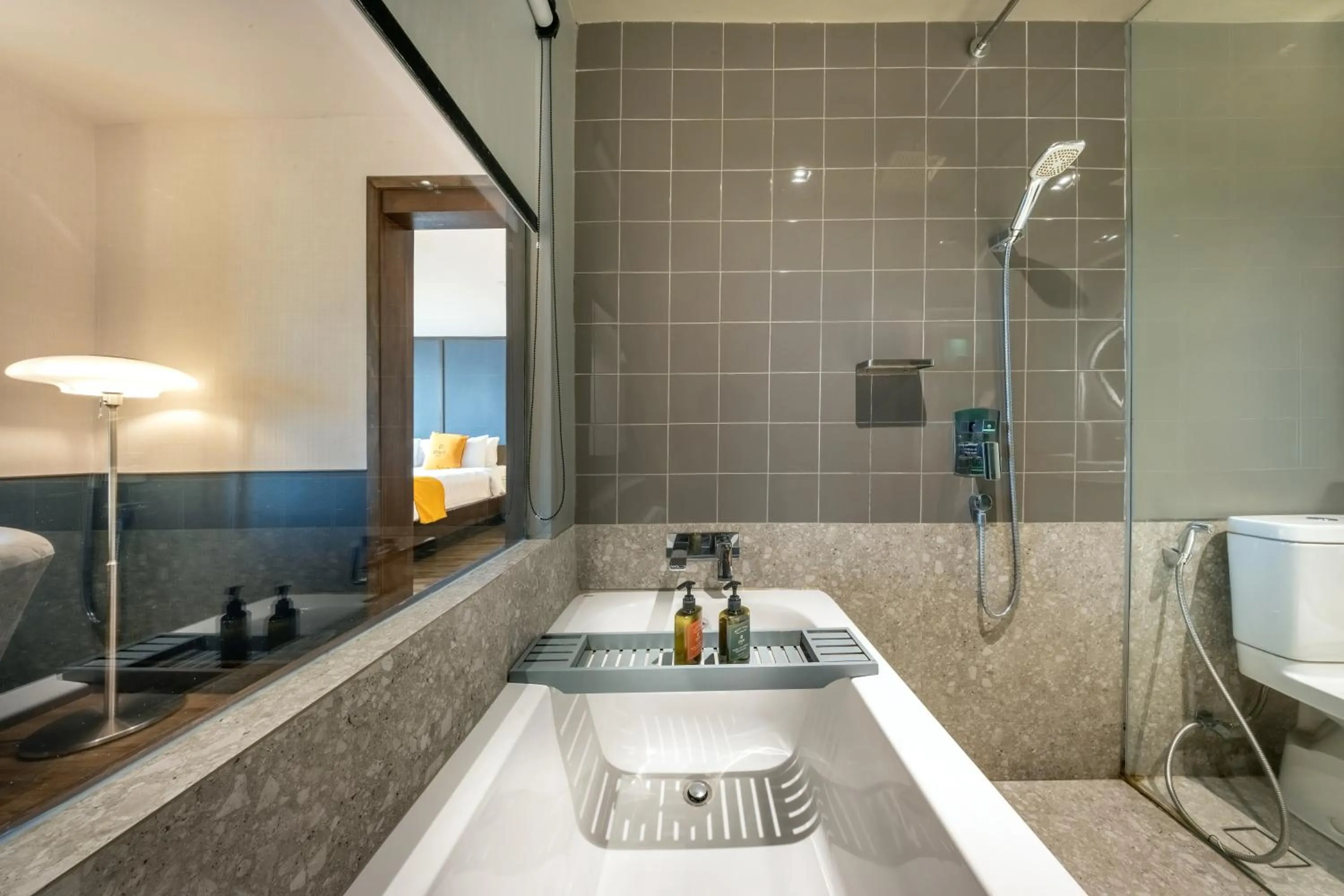 Bathroom in Graph Hotels Bangkok