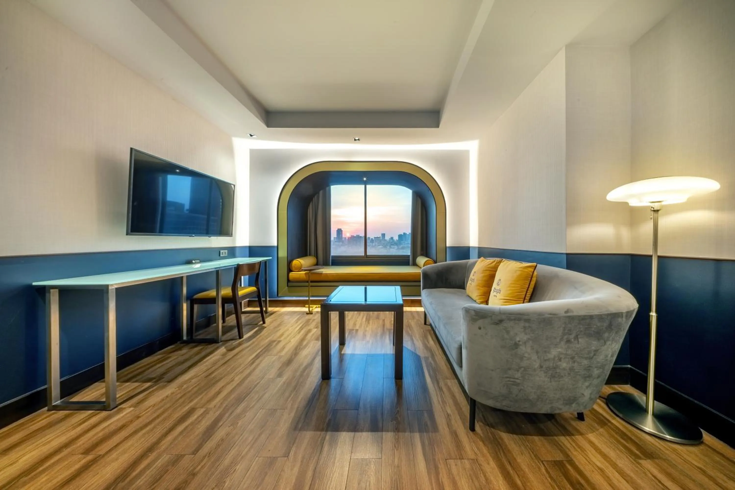 Bed in Graph Hotels Bangkok