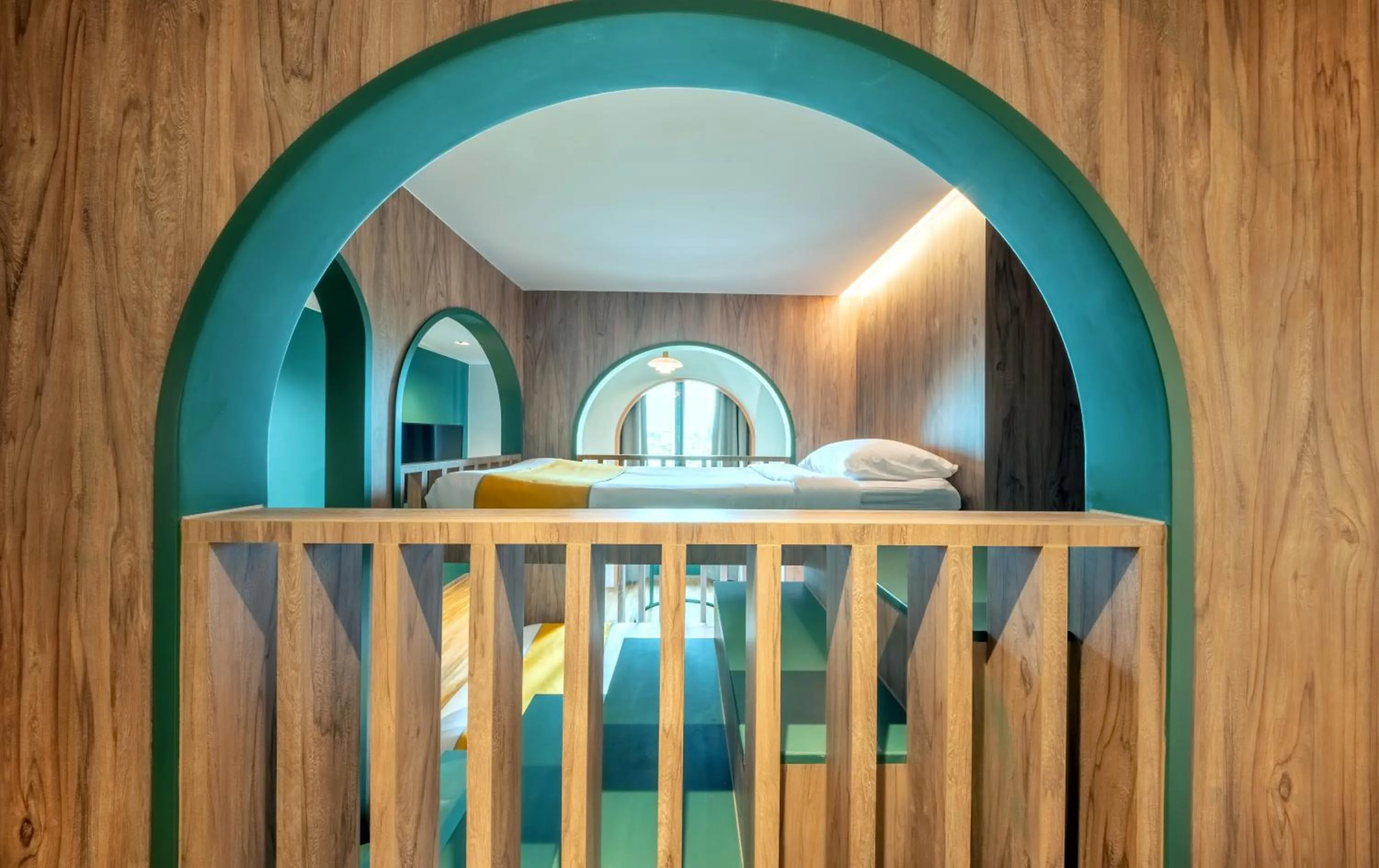 Bedroom, Bed in Graph Hotels Bangkok