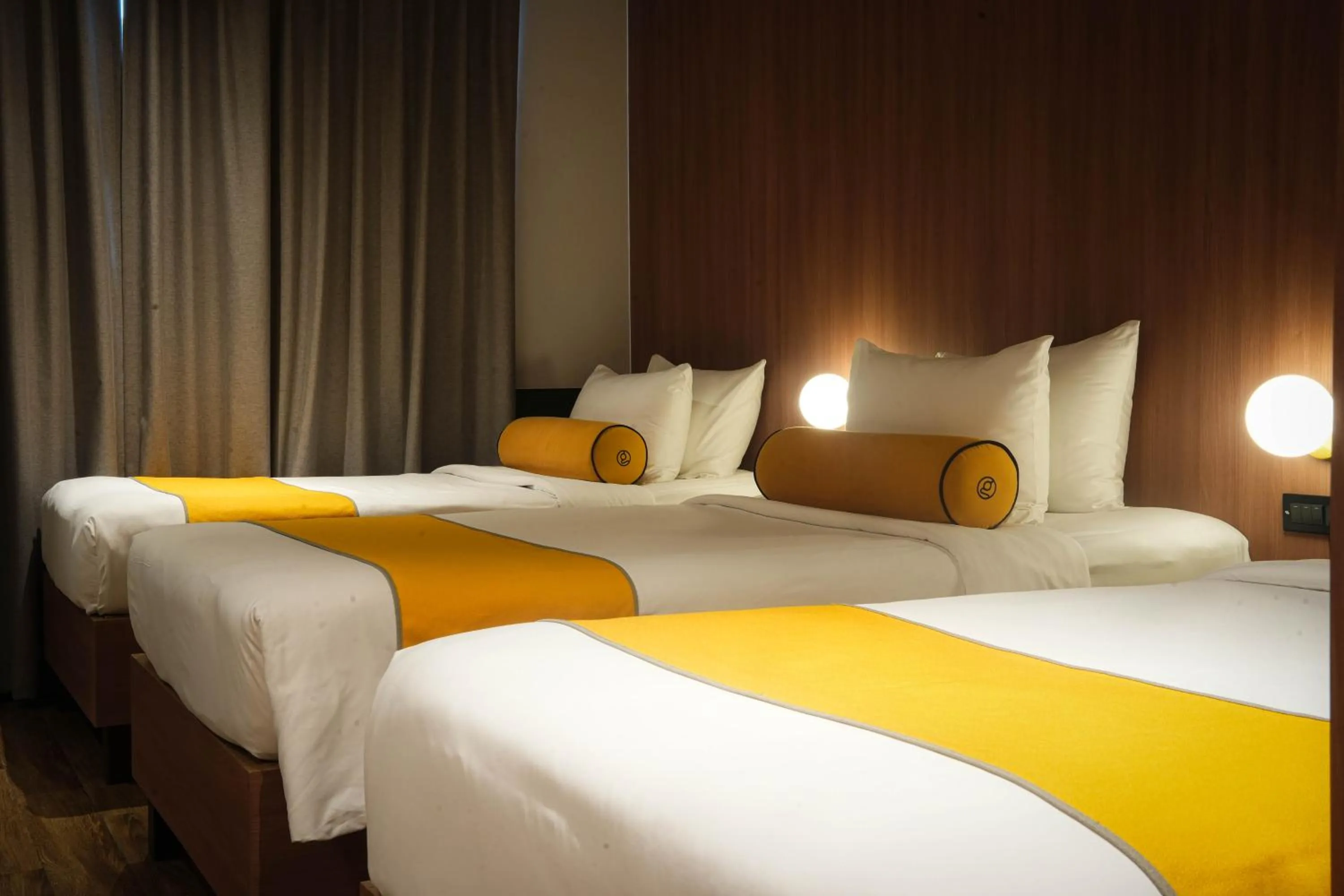 Bed in Graph Hotels Bangkok