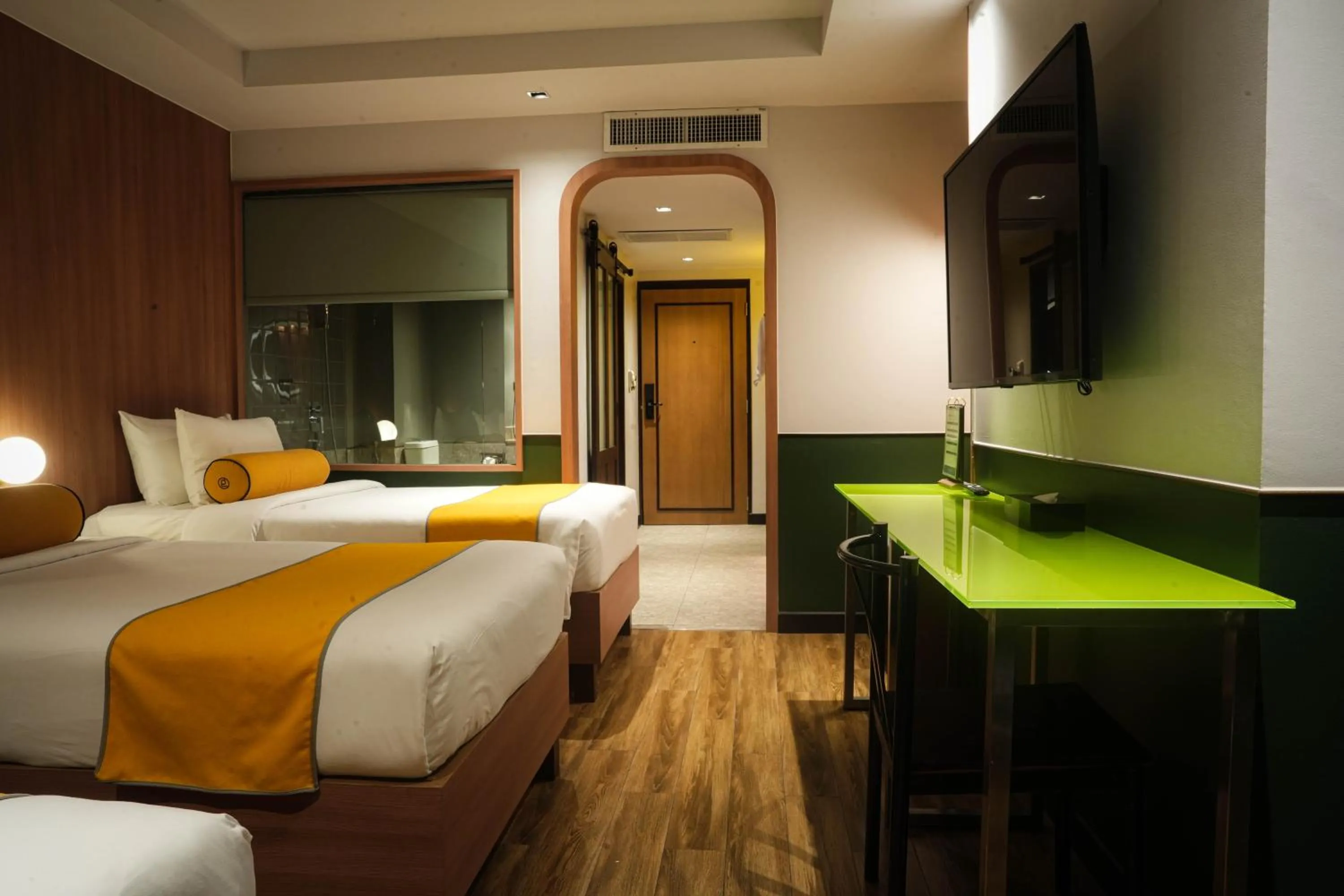 Photo of the whole room, Bed in Graph Hotels Bangkok