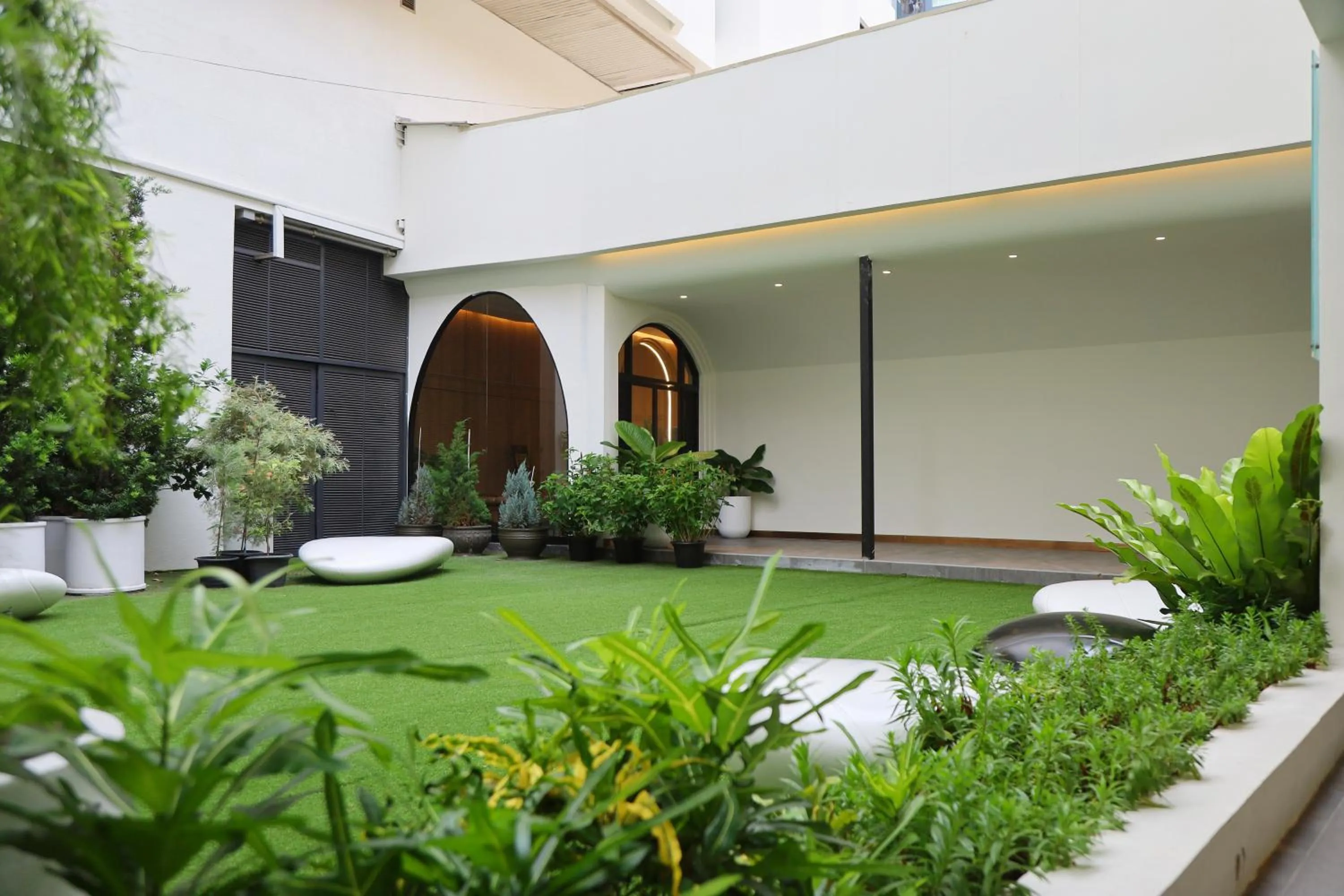 Garden in Graph Hotels Bangkok