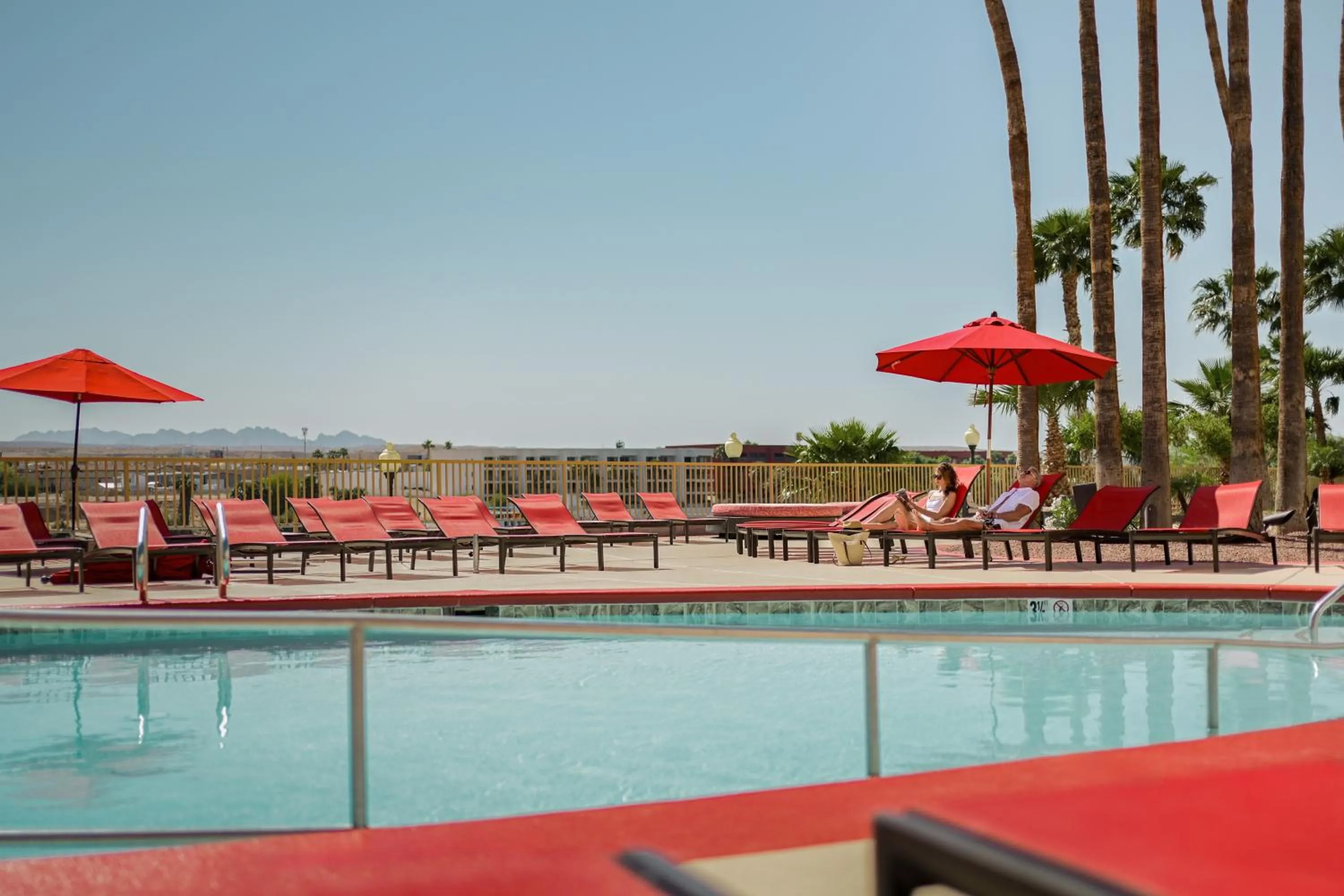 Swimming pool in Golden Nugget Laughlin