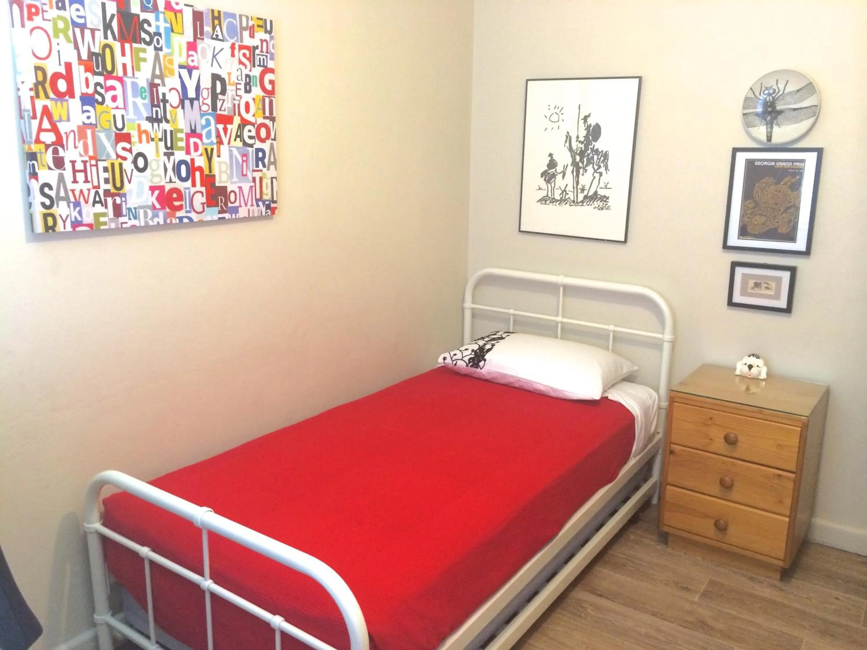 Bedroom, Bed in Guesthouse 83