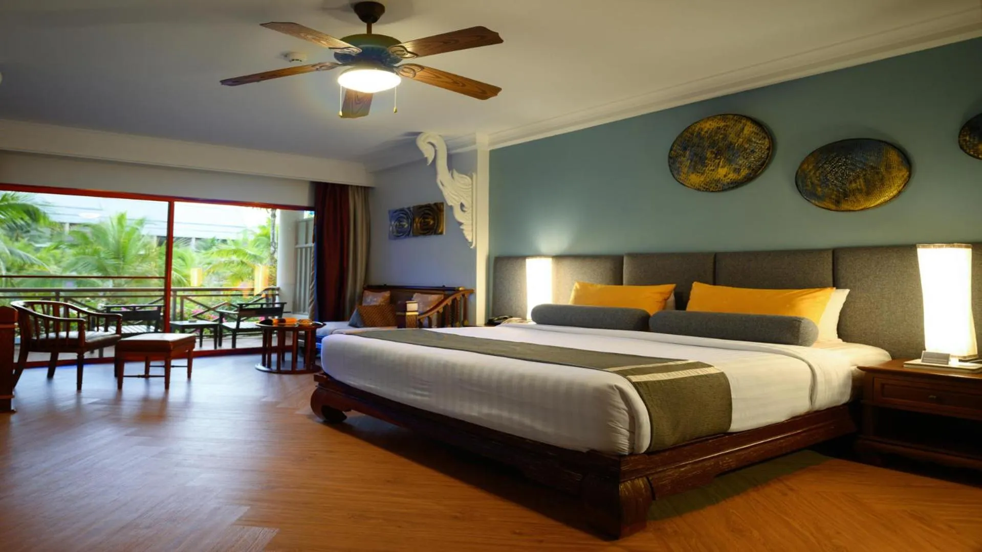 Bed in Chada Thai Village