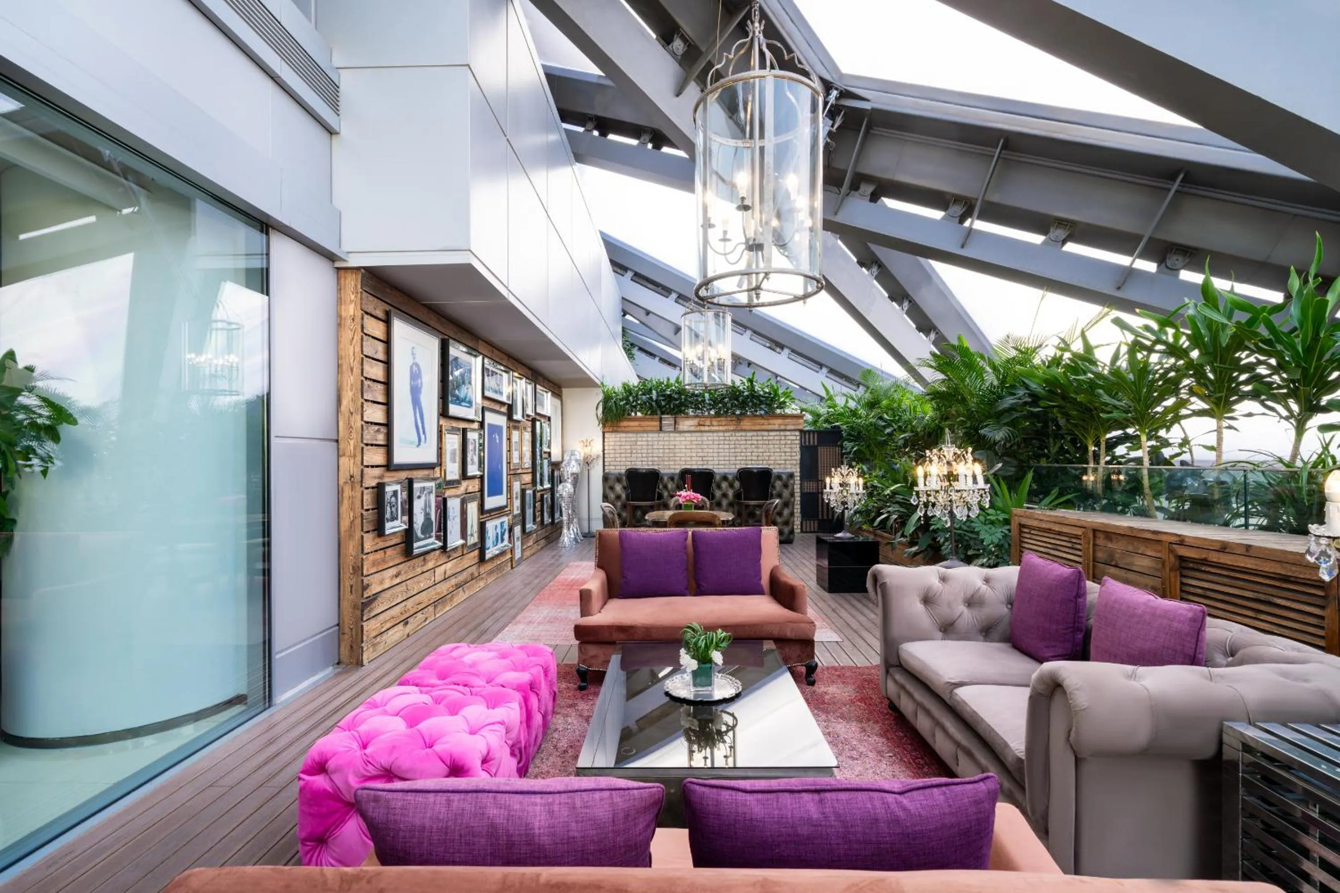 Balcony/Terrace in Hotel Éclat Beijing