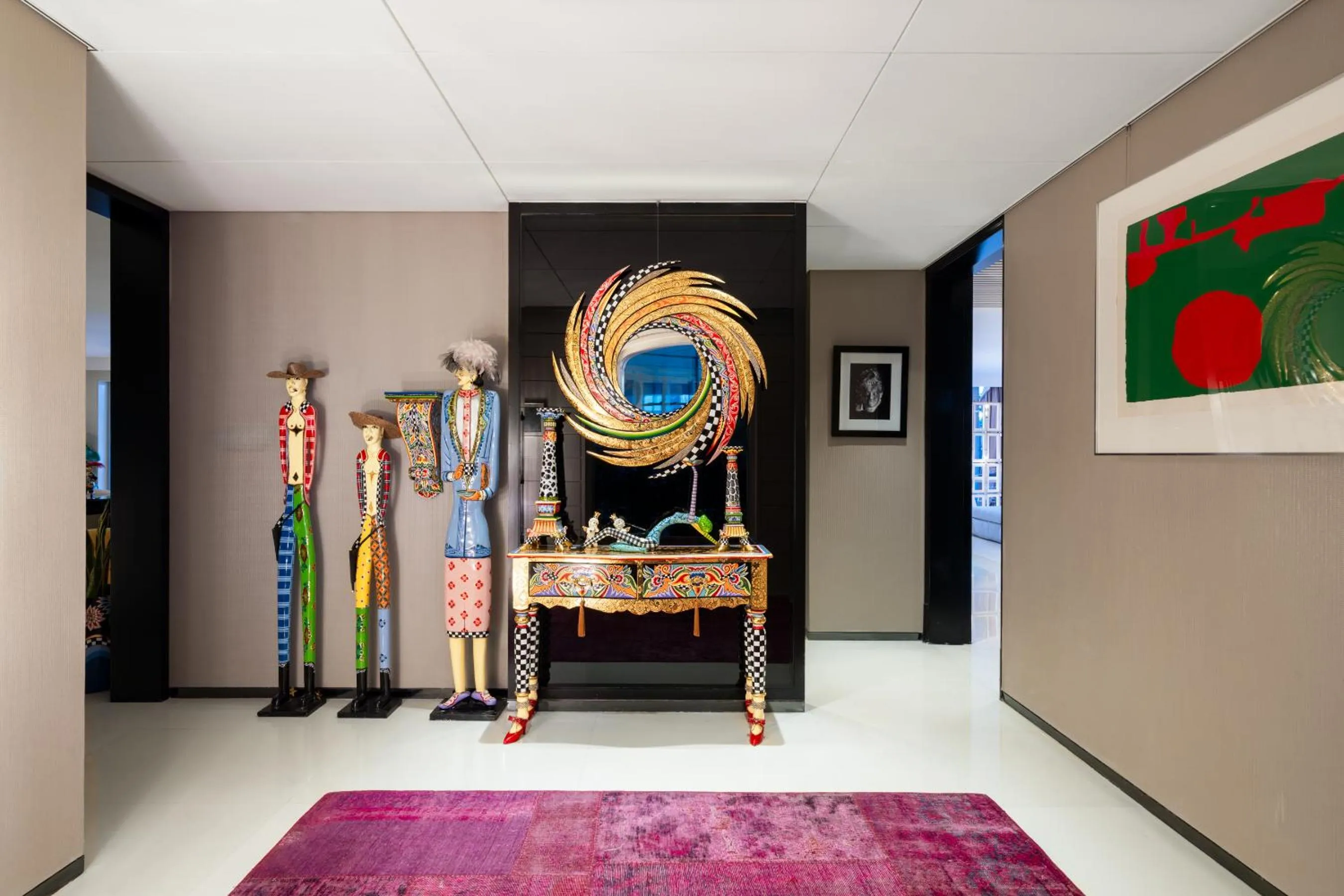 Living room in Hotel Éclat Beijing