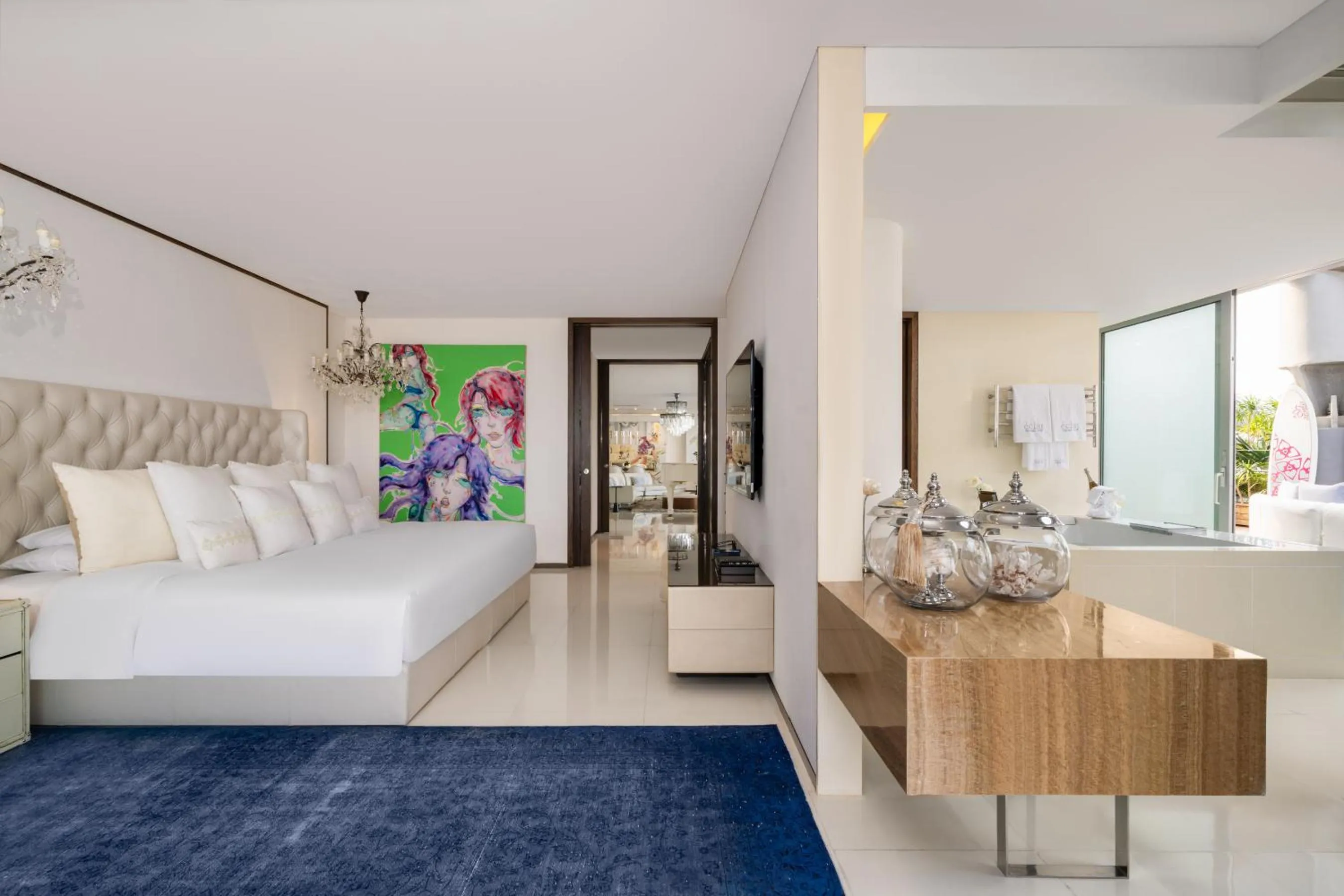 Bedroom, Bed in Hotel Éclat Beijing