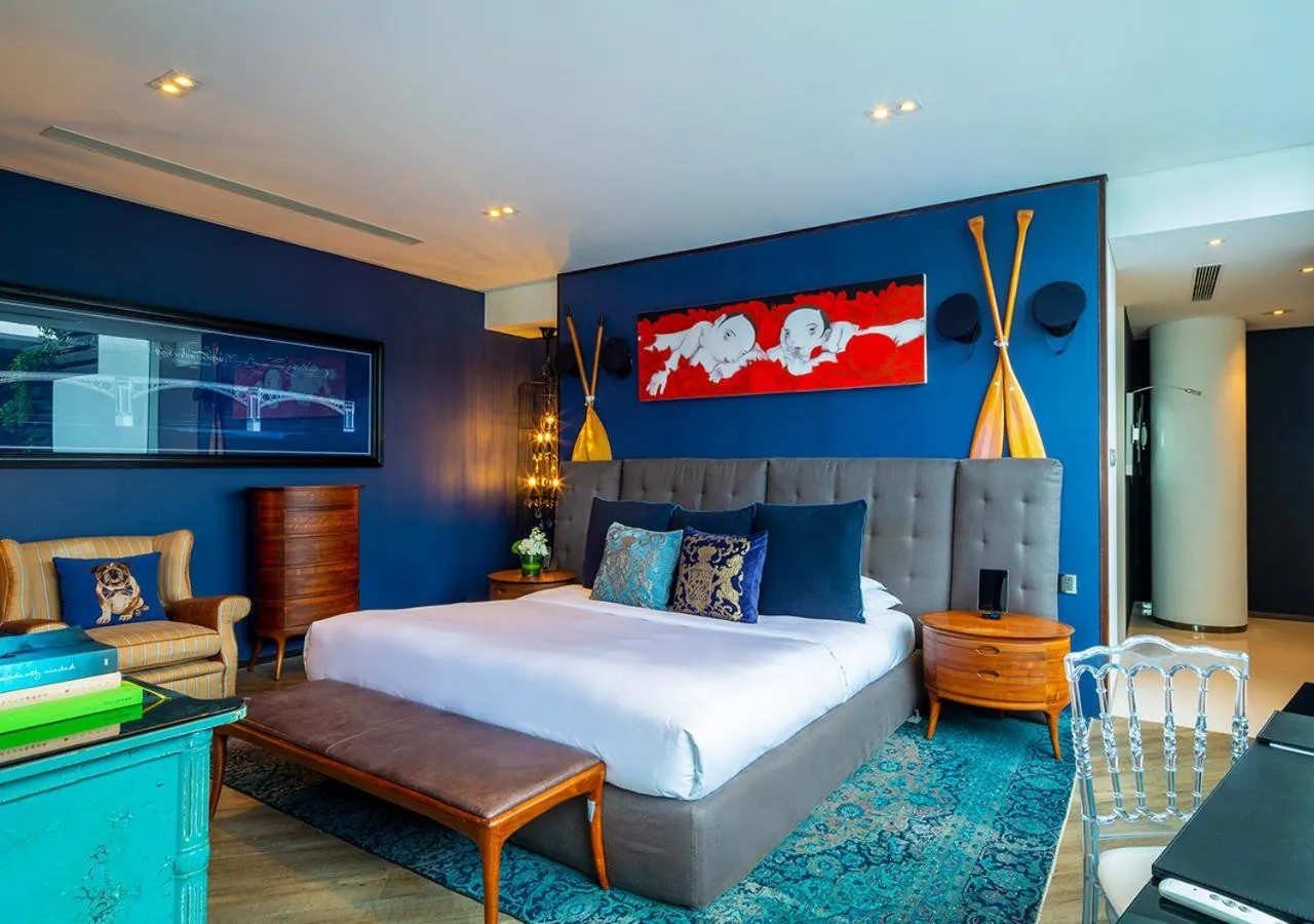 Bedroom, Bed in Hotel Éclat Beijing