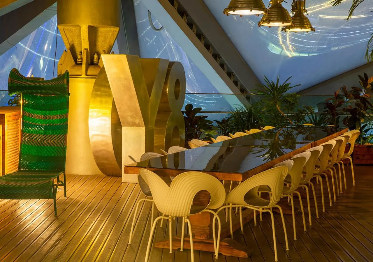 Balcony/Terrace in Hotel Éclat Beijing