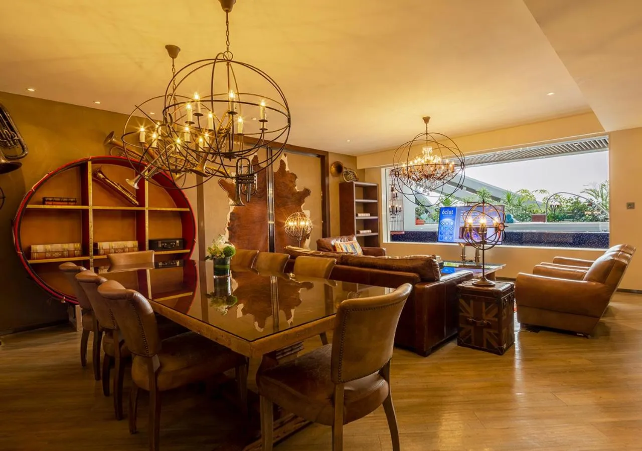 Living room in Hotel Éclat Beijing