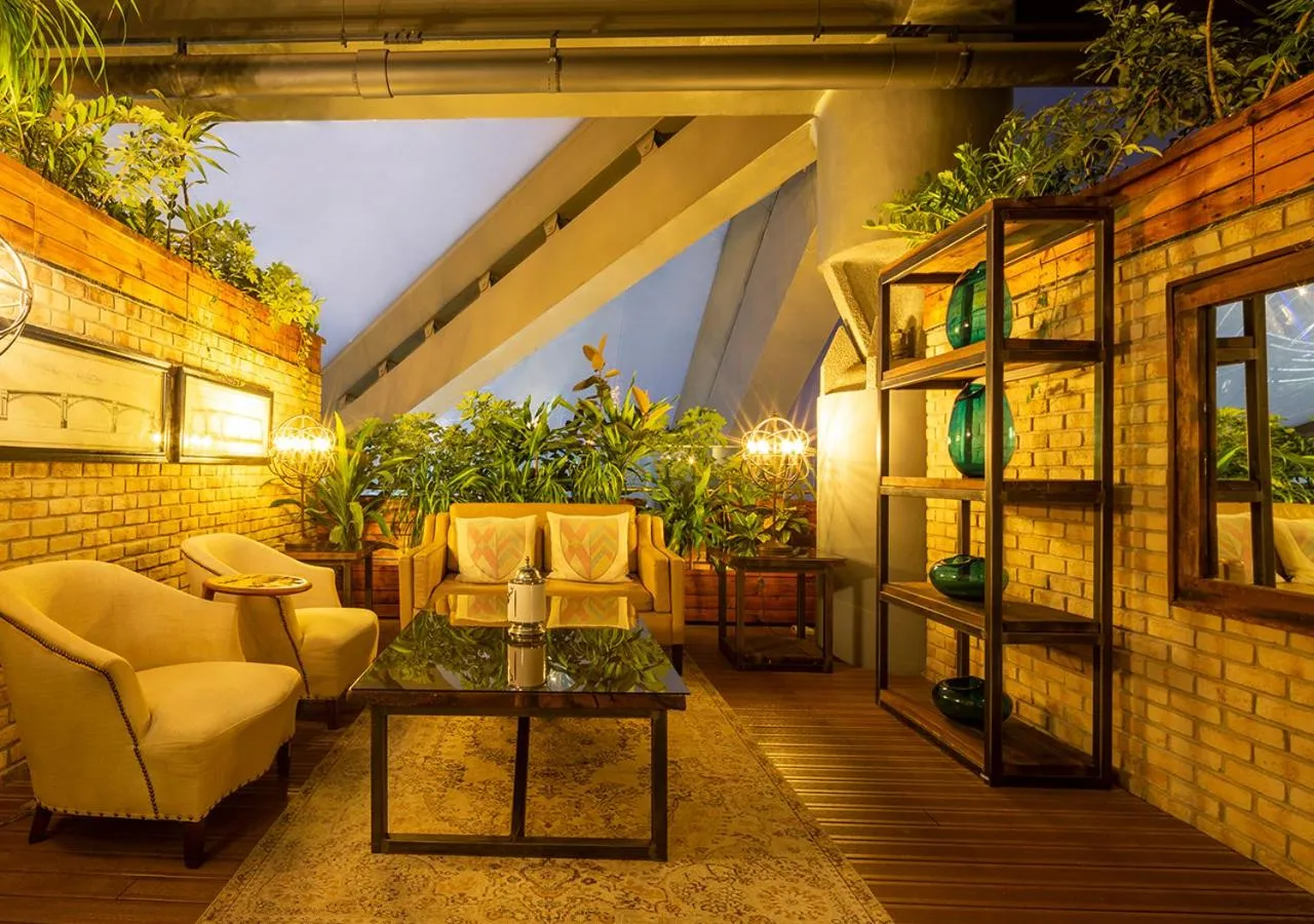 Balcony/Terrace in Hotel Éclat Beijing