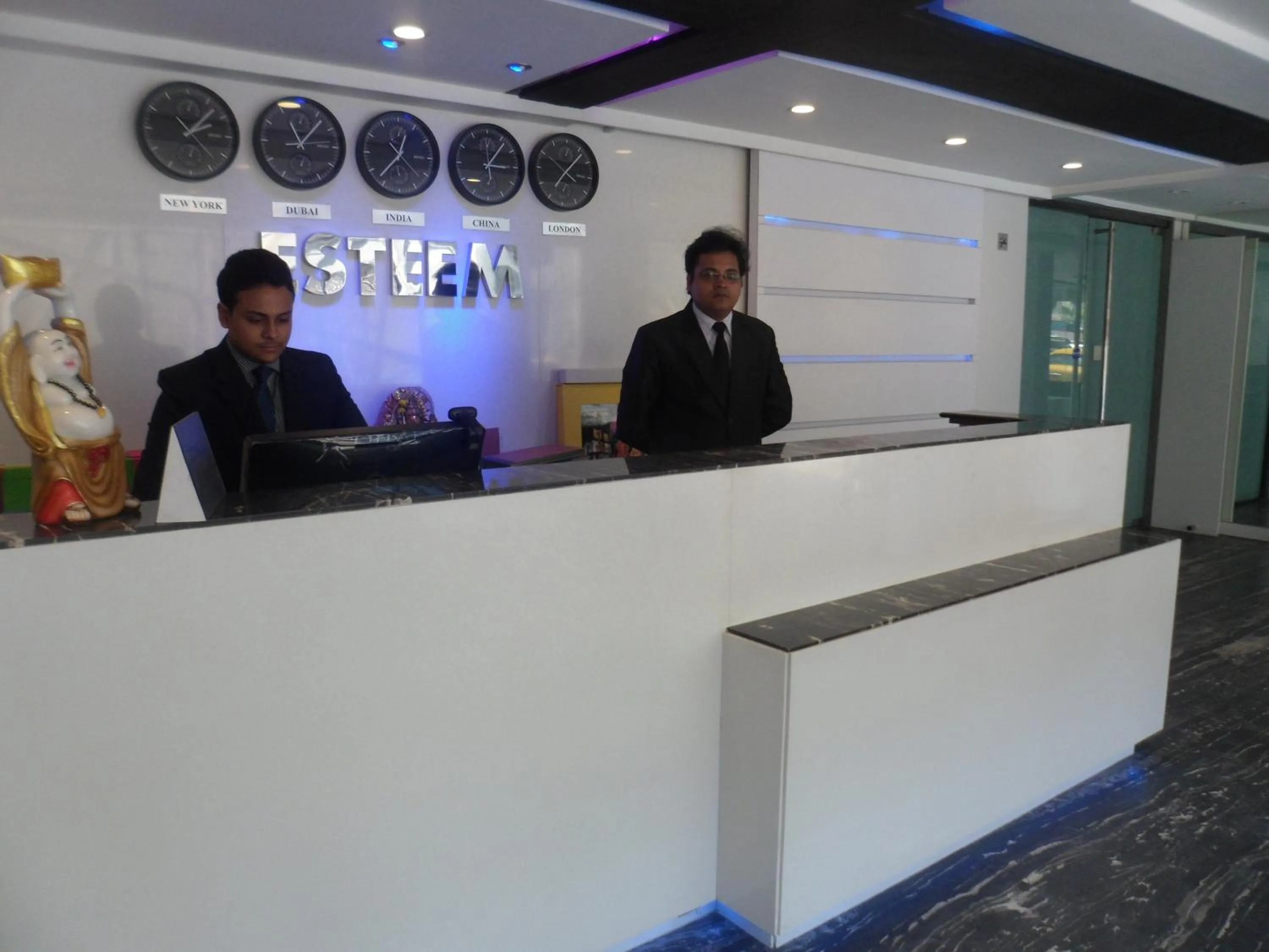 Lobby or reception in Hotel Esteem