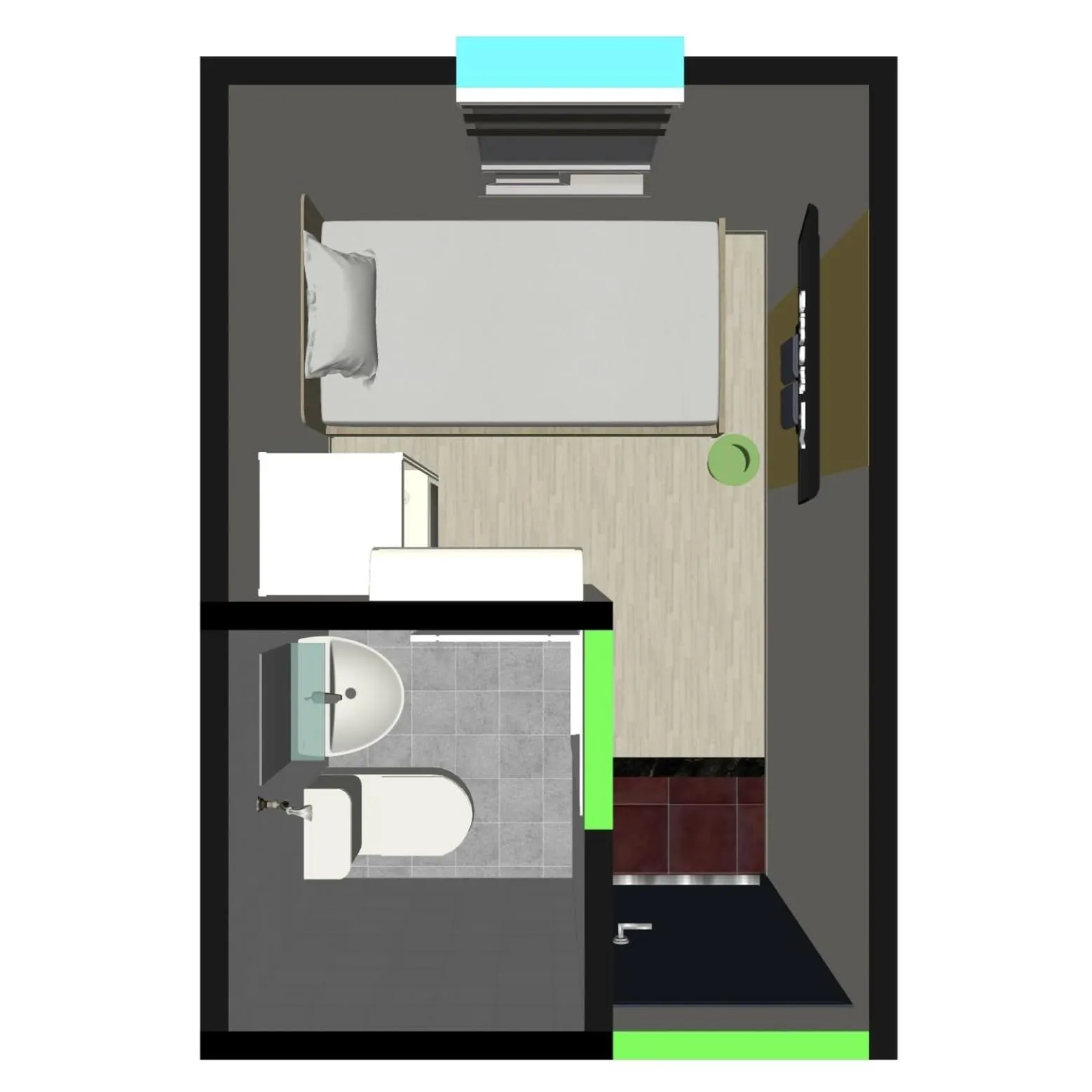 Floor plan in Hostel Tommy Renewal 2025