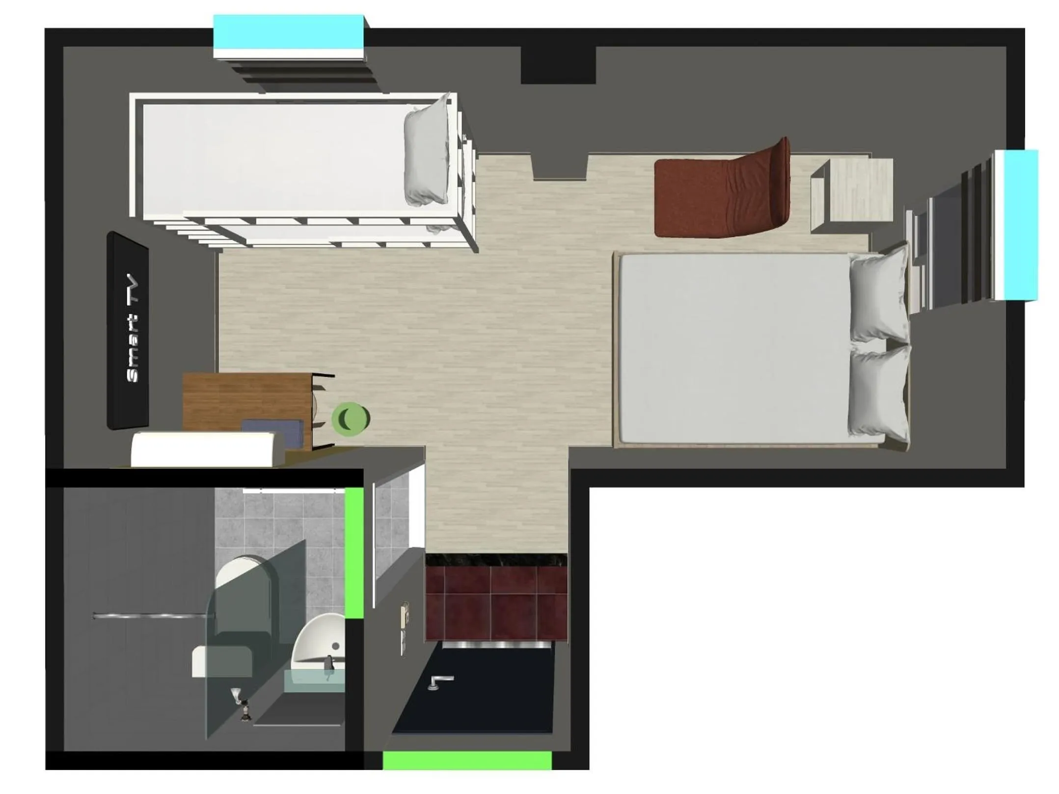 Floor plan in Hostel Tommy Renewal 2025