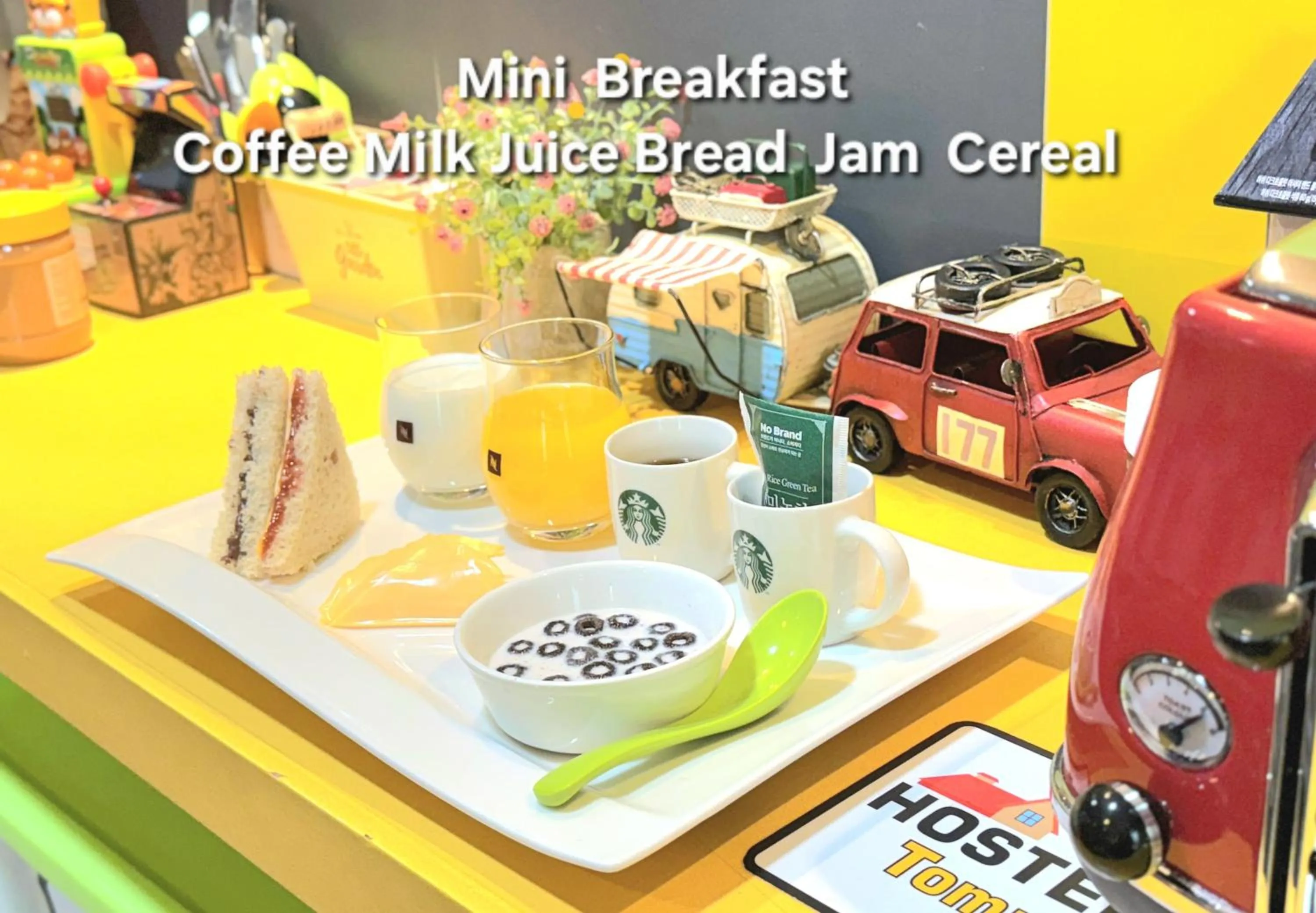 Breakfast in Hostel Tommy Renewal 2025