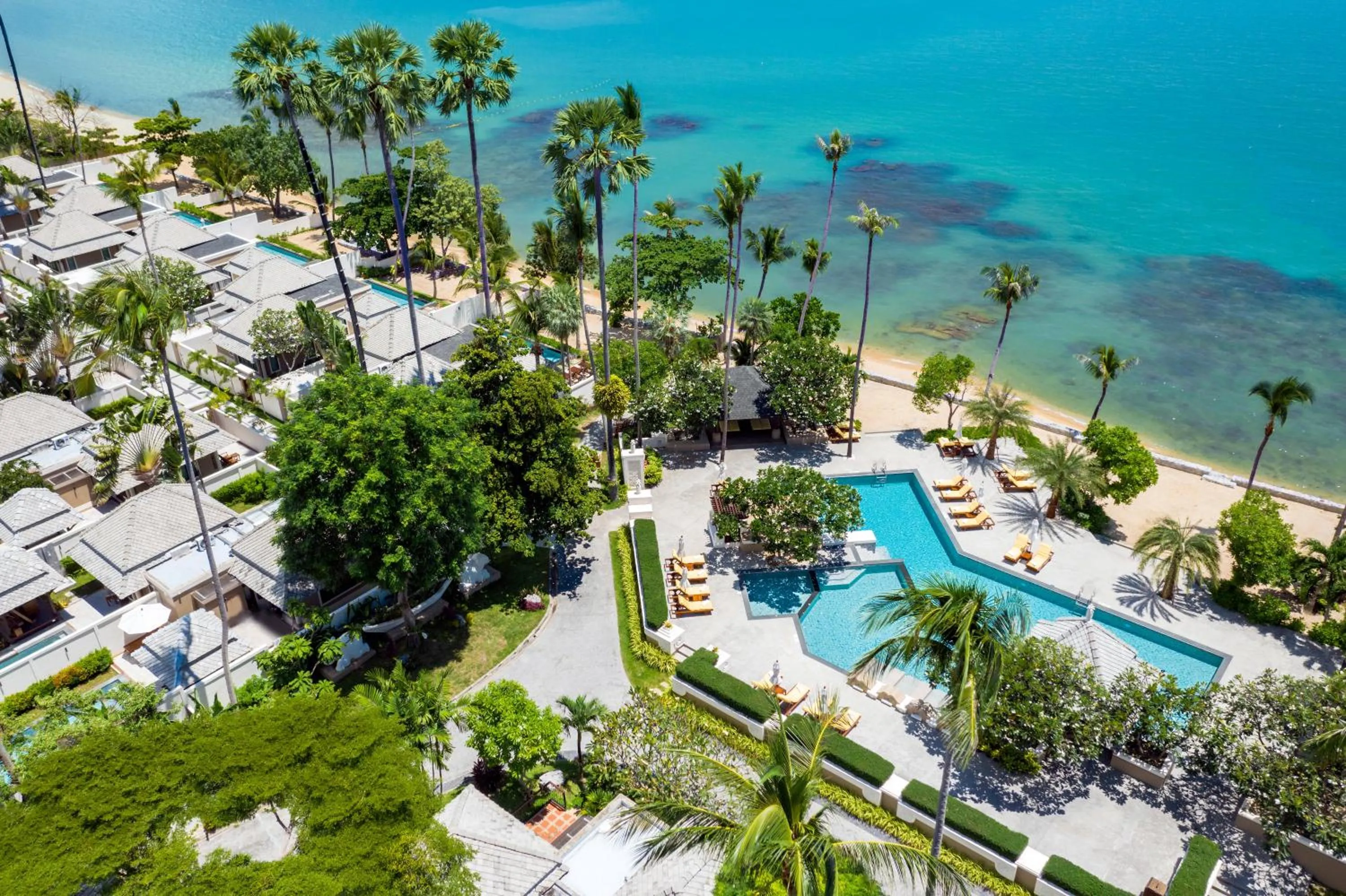 Garden in Fair House Villas & Spa, Koh Samui