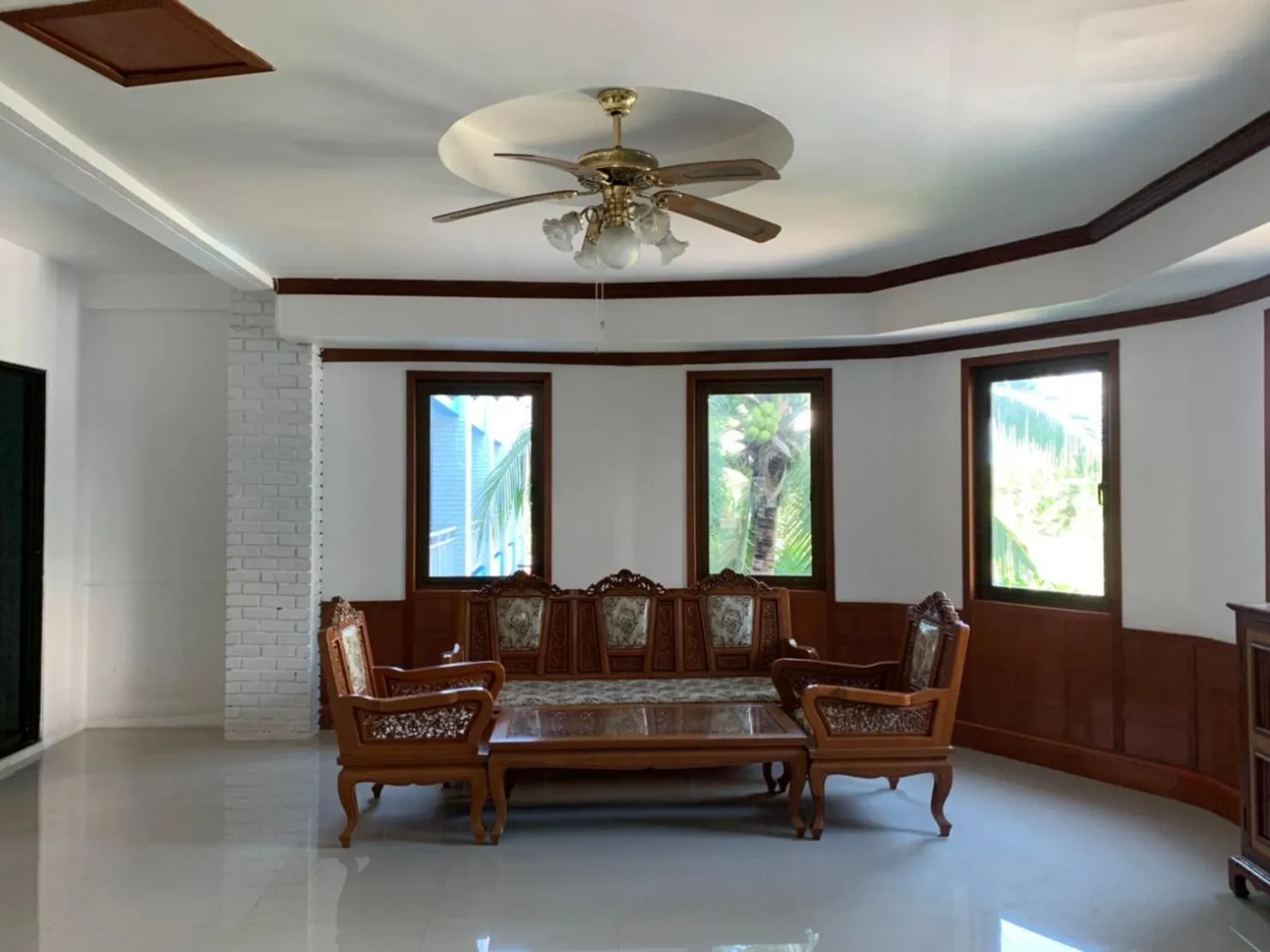 Living room in Blue Garden Resort Pattaya