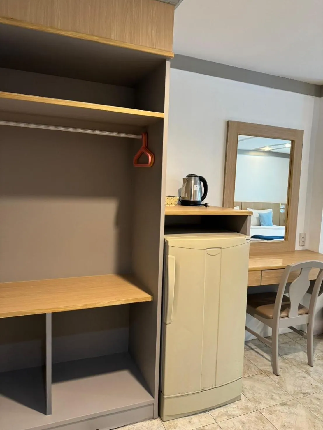 wardrobe in Blue Garden Resort Pattaya