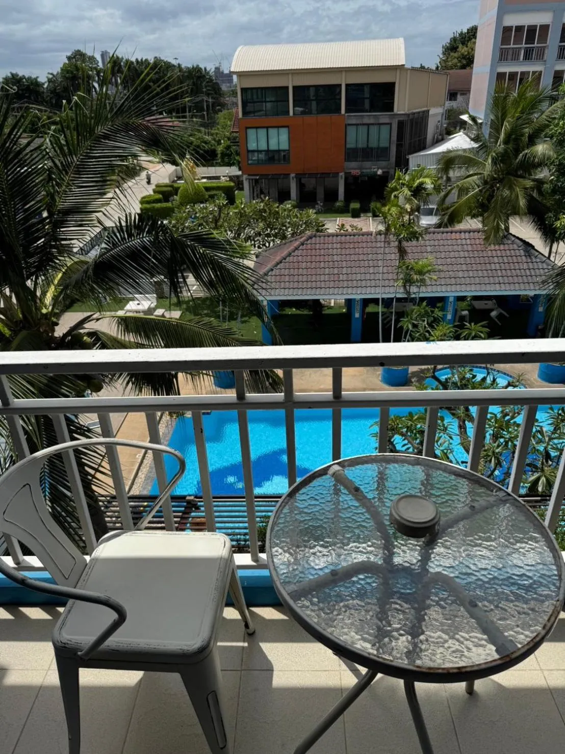 Balcony/Terrace in Blue Garden Resort Pattaya